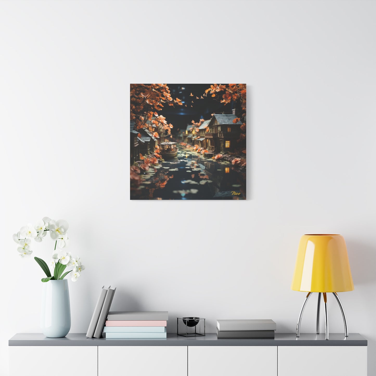 Born On A Bayou Print #7 - Streached Matte Canvas Print, 1.25" Thick