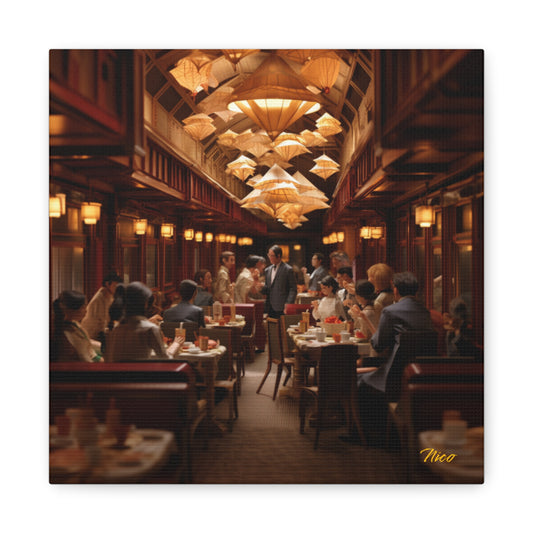 Orient Express Series Print #8 - Streched Matte Canvas Print, 1.25" Thick