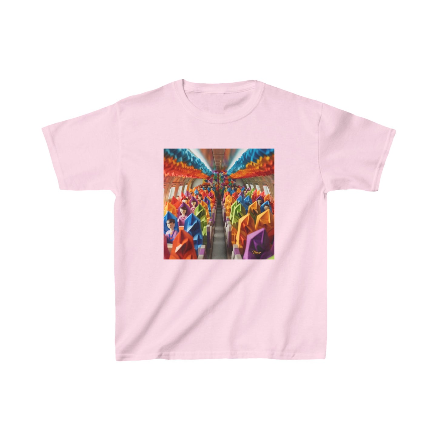 Frequent Flyer Miles Series Print #8 Kids Heavy Cotton™ Tee