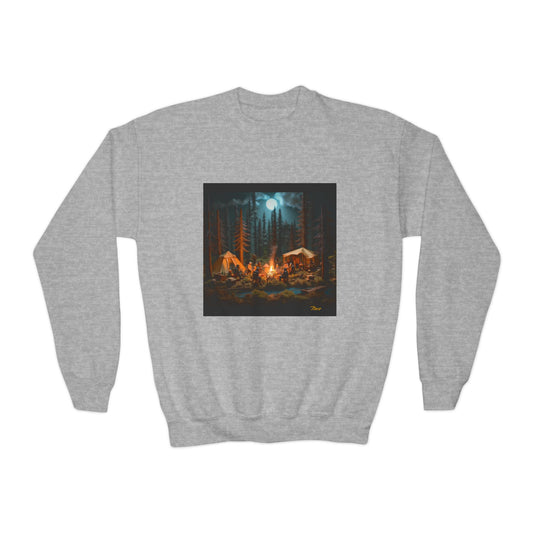 Under The Starry Skies Series Print #8 Youth Crewneck Sweatshirt