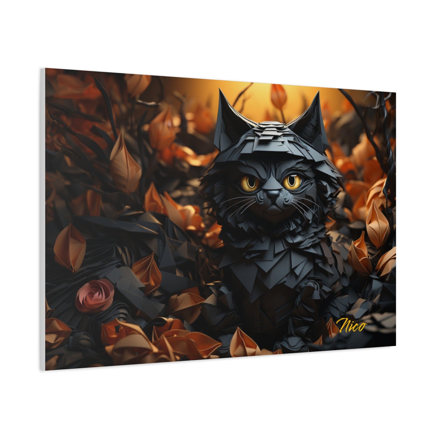 Halloween 2023 Series Print #2 -  Streched Matte Canvas Print, 1.25" Thick