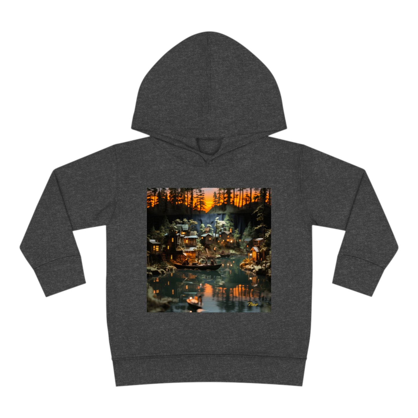 Born On A Bayou Series Print #2 Toddler Pullover Fleece Hoodie