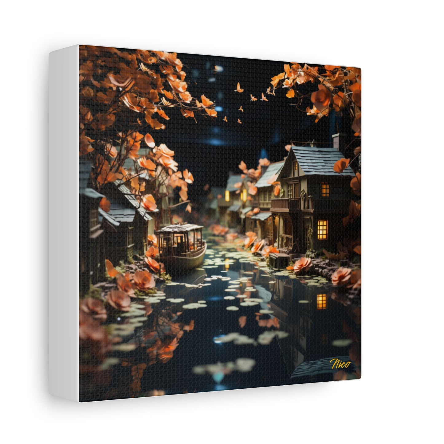 Born On A Bayou Print #7 - Streached Matte Canvas Print, 1.25" Thick