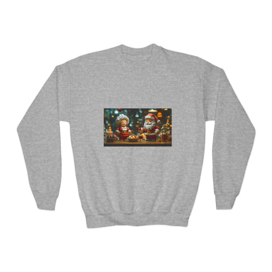 Chirstmas 2024 Series Print #2 Youth Crewneck Sweatshirt