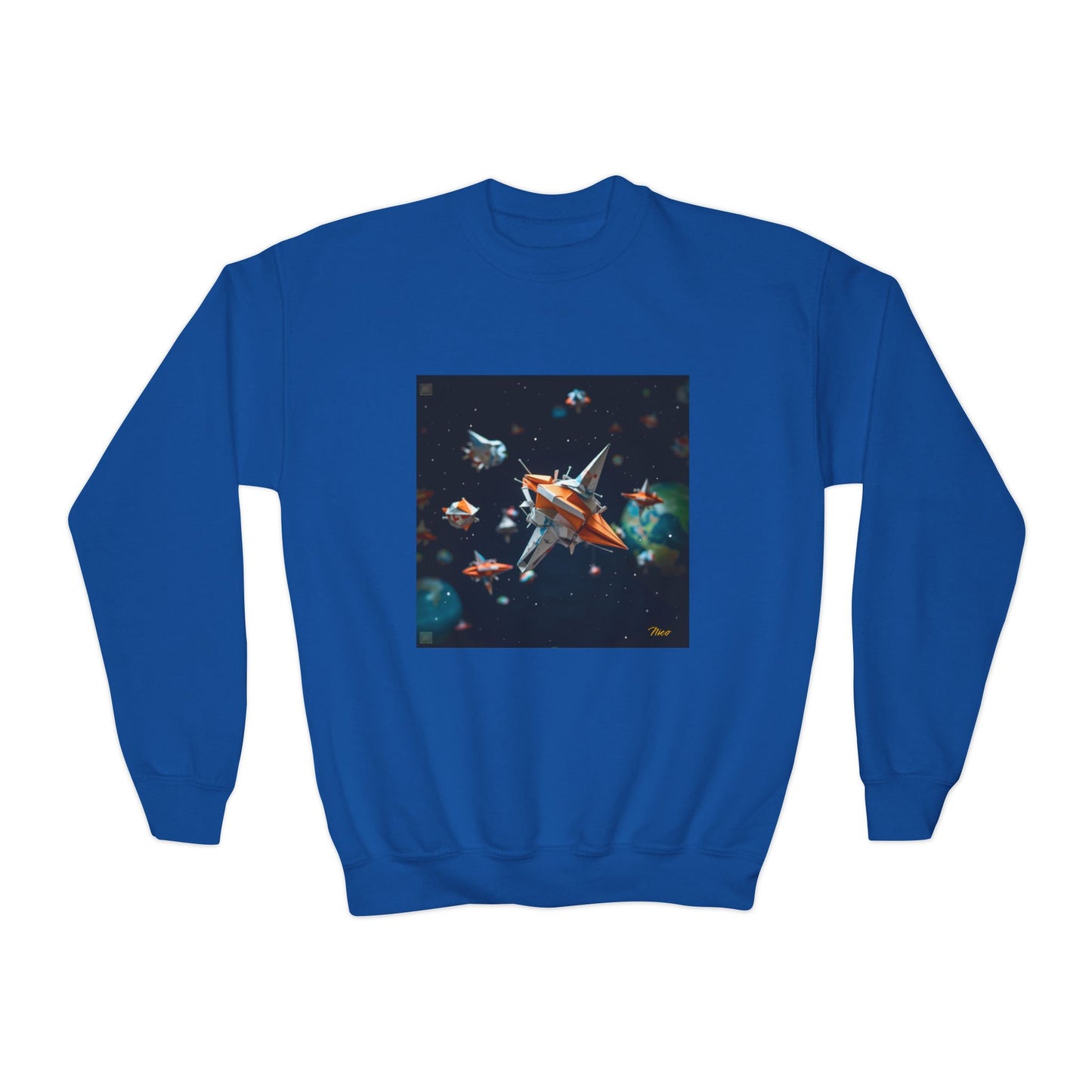 Elons' Dream Series Print #1 Youth Crewneck Sweatshirt