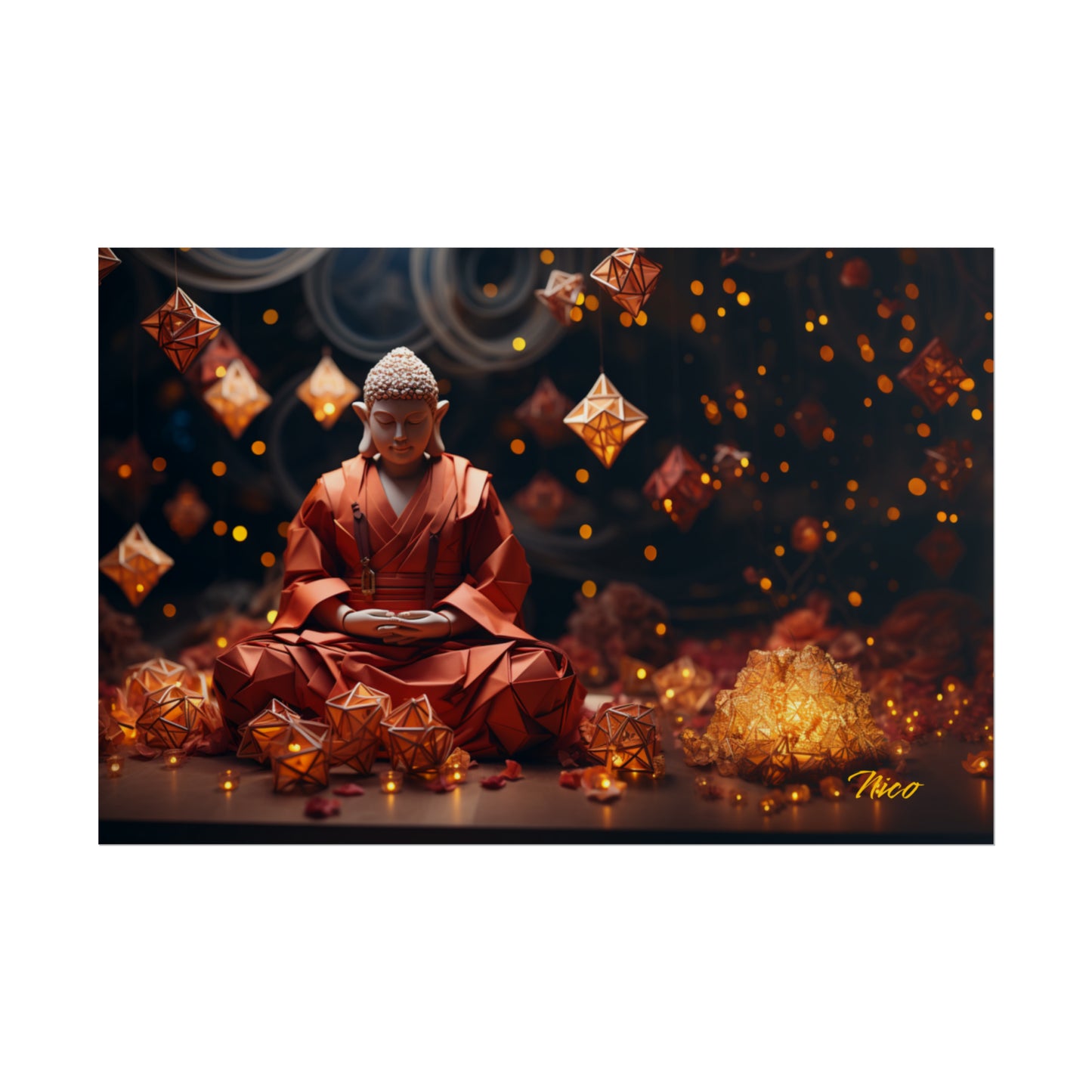 Ascending Buddha Series Print #7 - Fine Art, Matte or Semi-Gloss Print