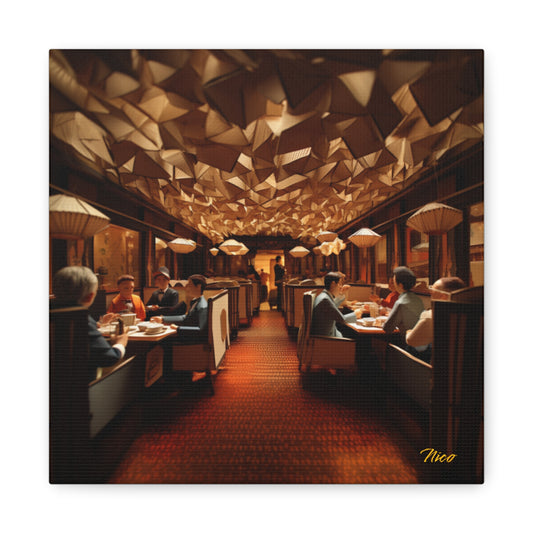 Orient Express Series Print #2 - Streched Matte Canvas Print, 1.25" Thick