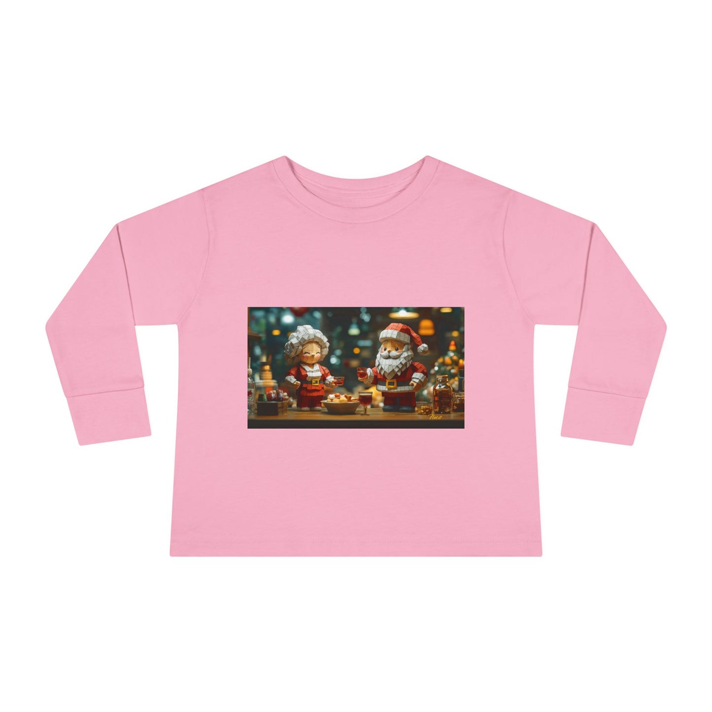 Chirstmas 2024 Series Print #2 Toddler Long Sleeve Tee