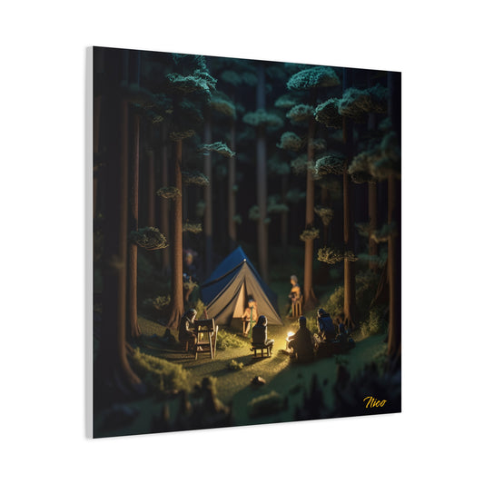 Campfire Series Print #6 - Streched Matte Canvas Print, 1.25" Thick