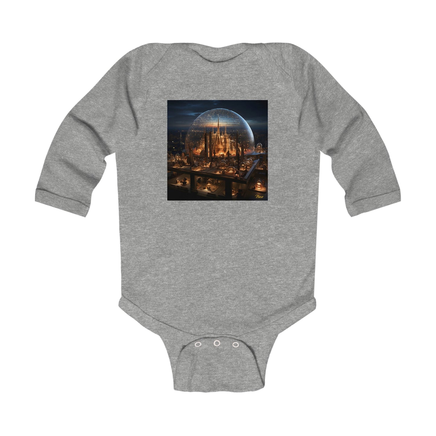 Elons' Dream Series Print #10 Infant Long Sleeve Bodysuit