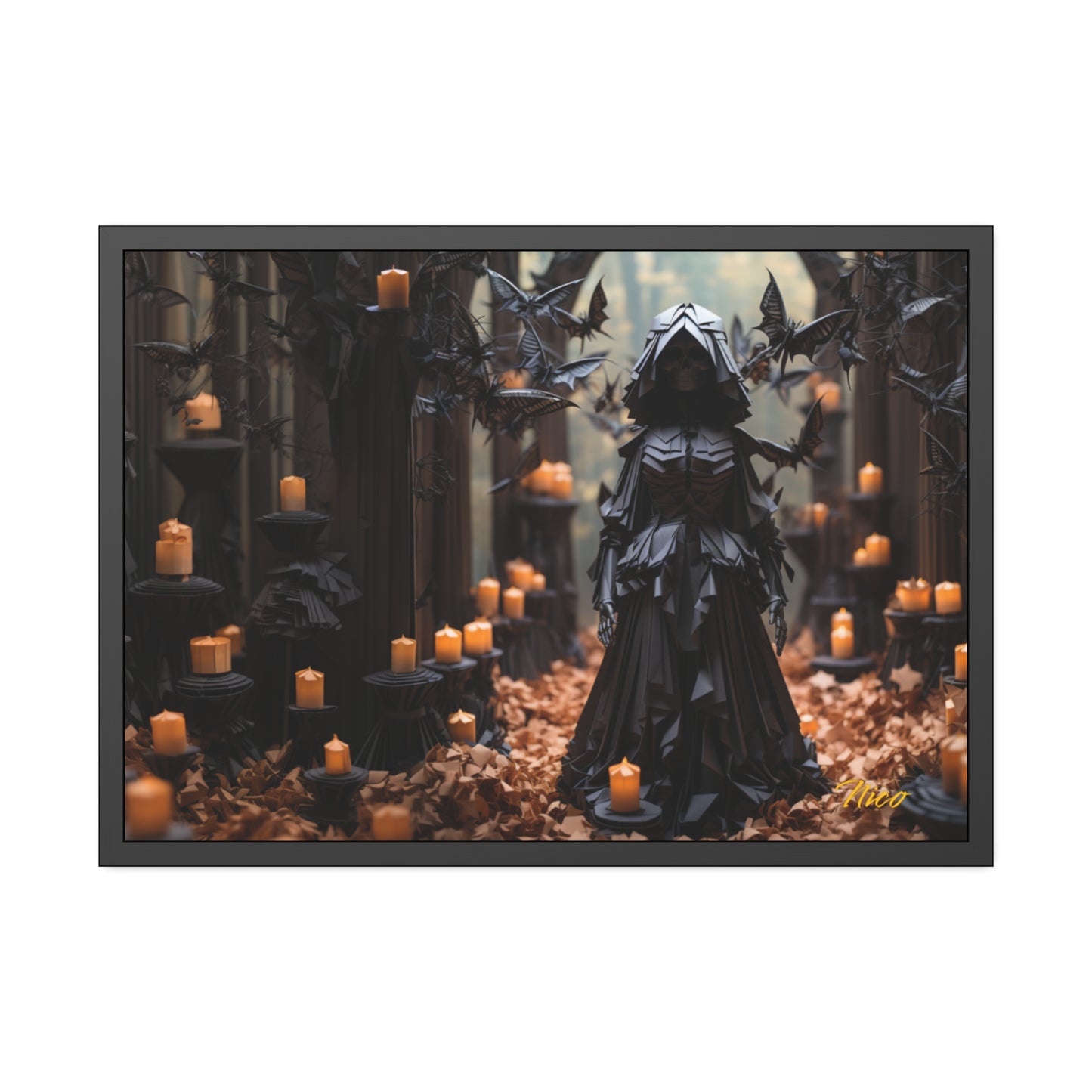 Halloween 2024 Series Print #5 - Framed Fine Art Paper Print