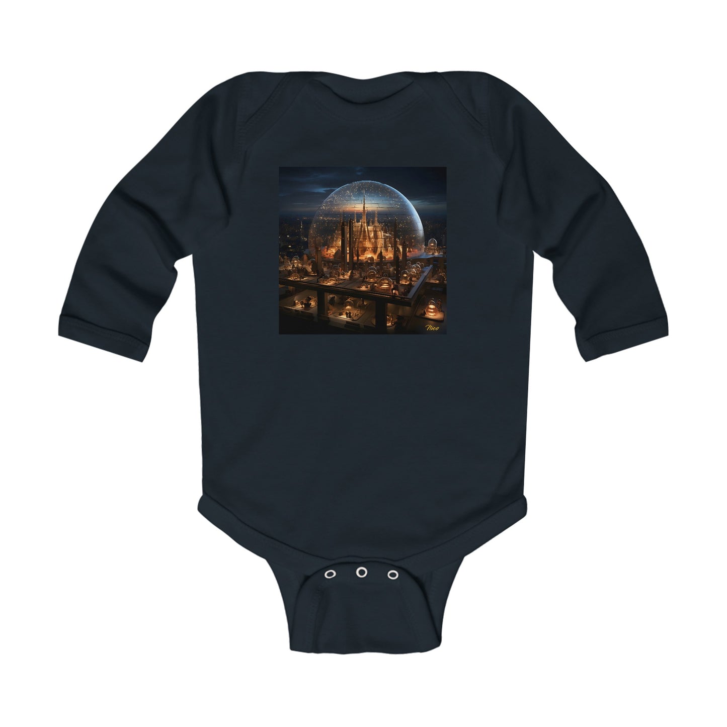 Elons' Dream Series Print #10 Infant Long Sleeve Bodysuit