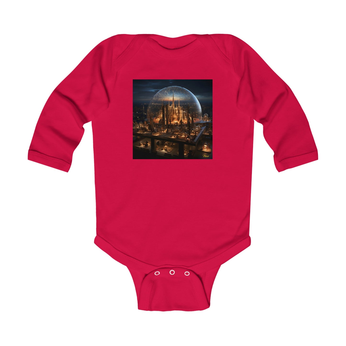 Elons' Dream Series Print #10 Infant Long Sleeve Bodysuit