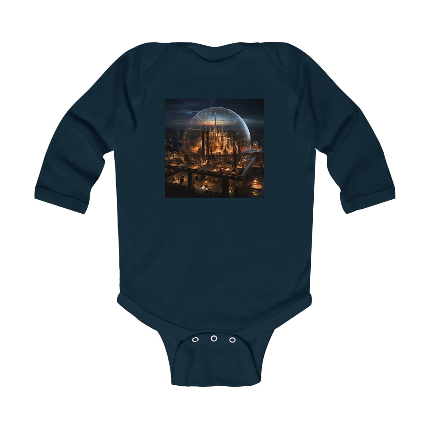 Elons' Dream Series Print #10 Infant Long Sleeve Bodysuit