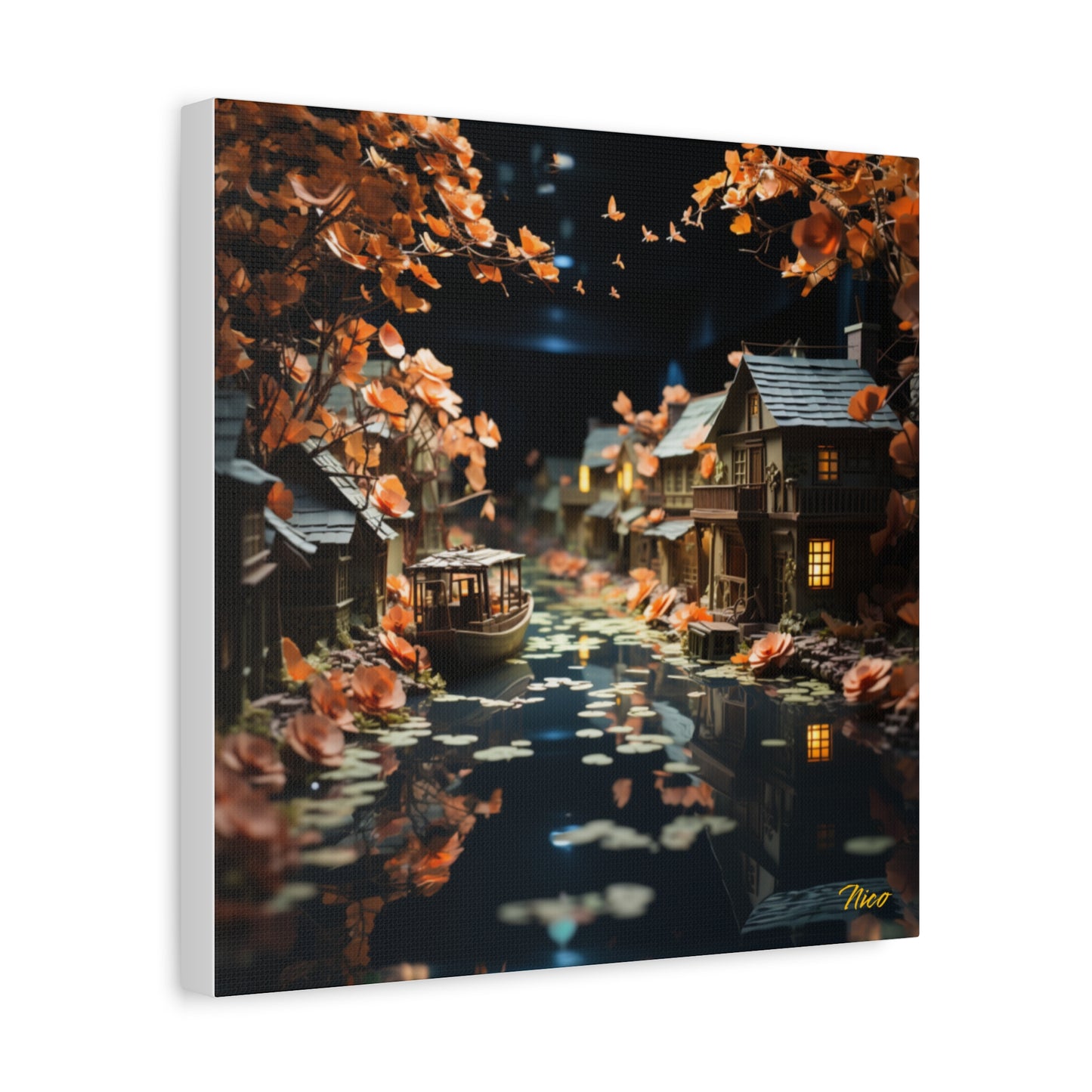 Born On A Bayou Print #7 - Streached Matte Canvas Print, 1.25" Thick