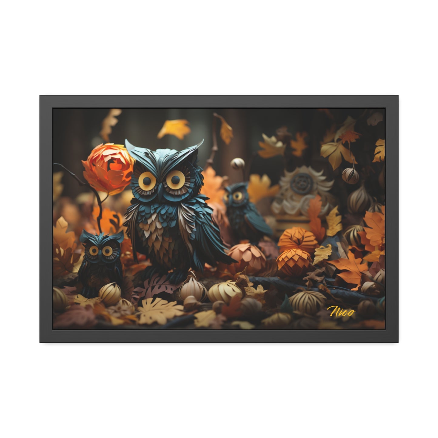 Halloween 2024 Series Print #8 - Framed Fine Art Paper Print