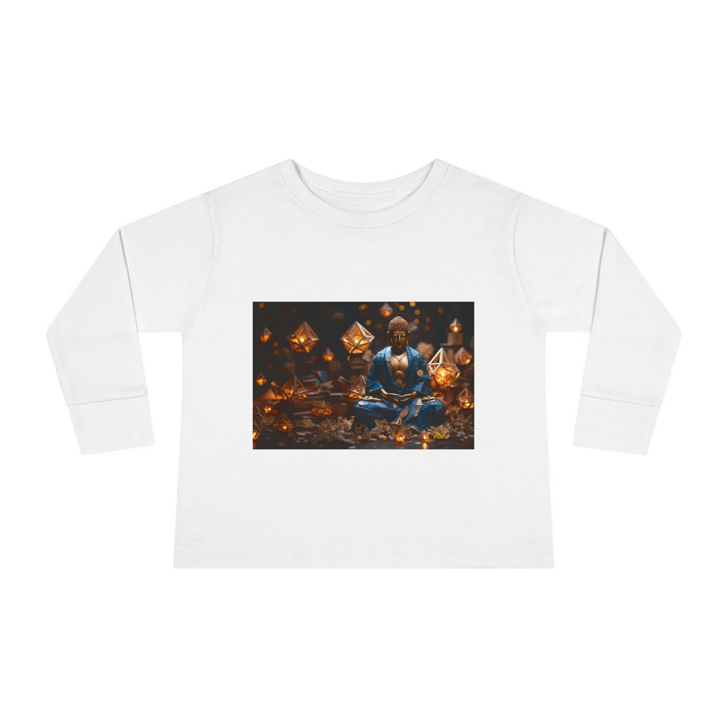 Ascending Buddha Series Print #3 Toddler Long Sleeve Tee