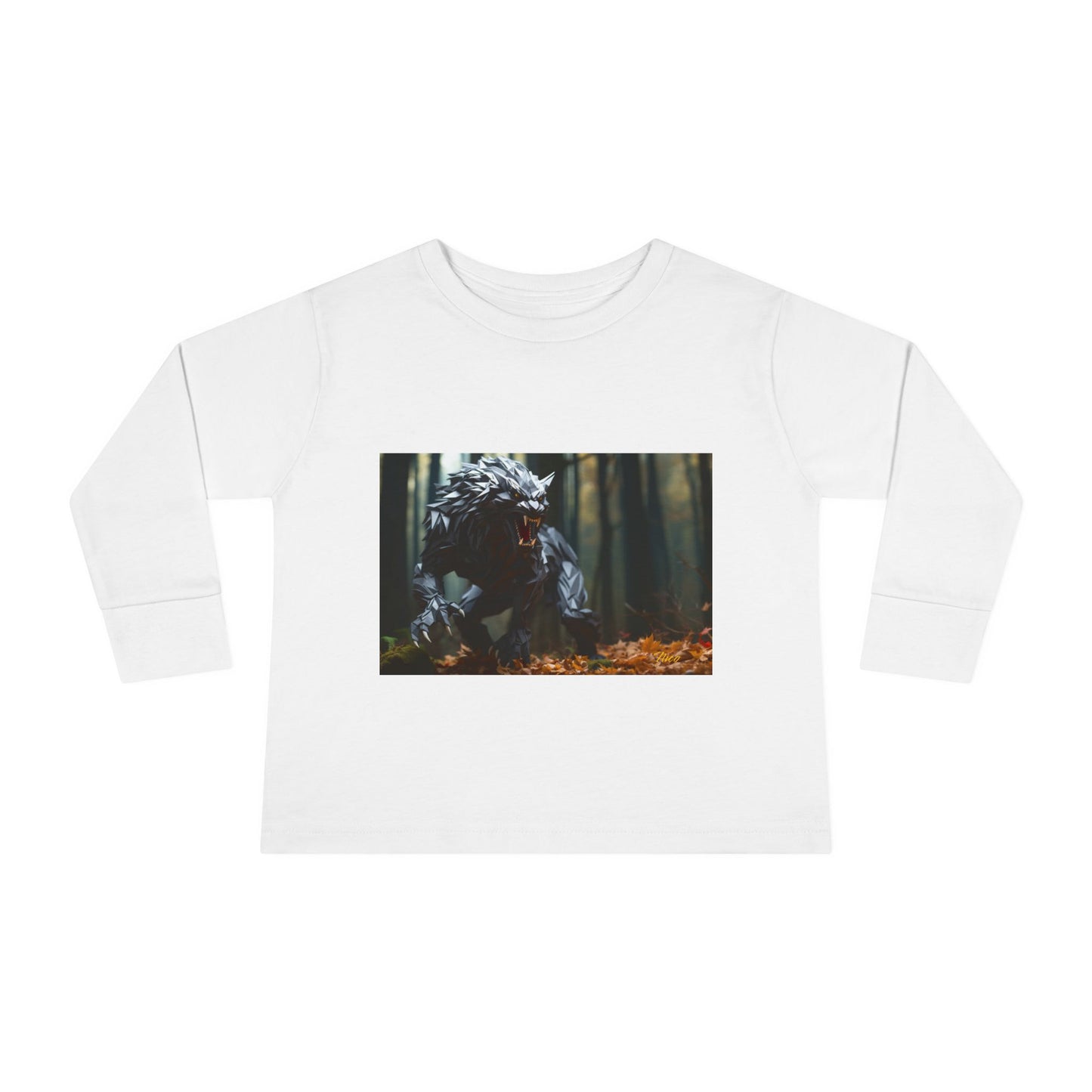 Halloween 2024 Series Print #6 Toddler Long Sleeve Tee