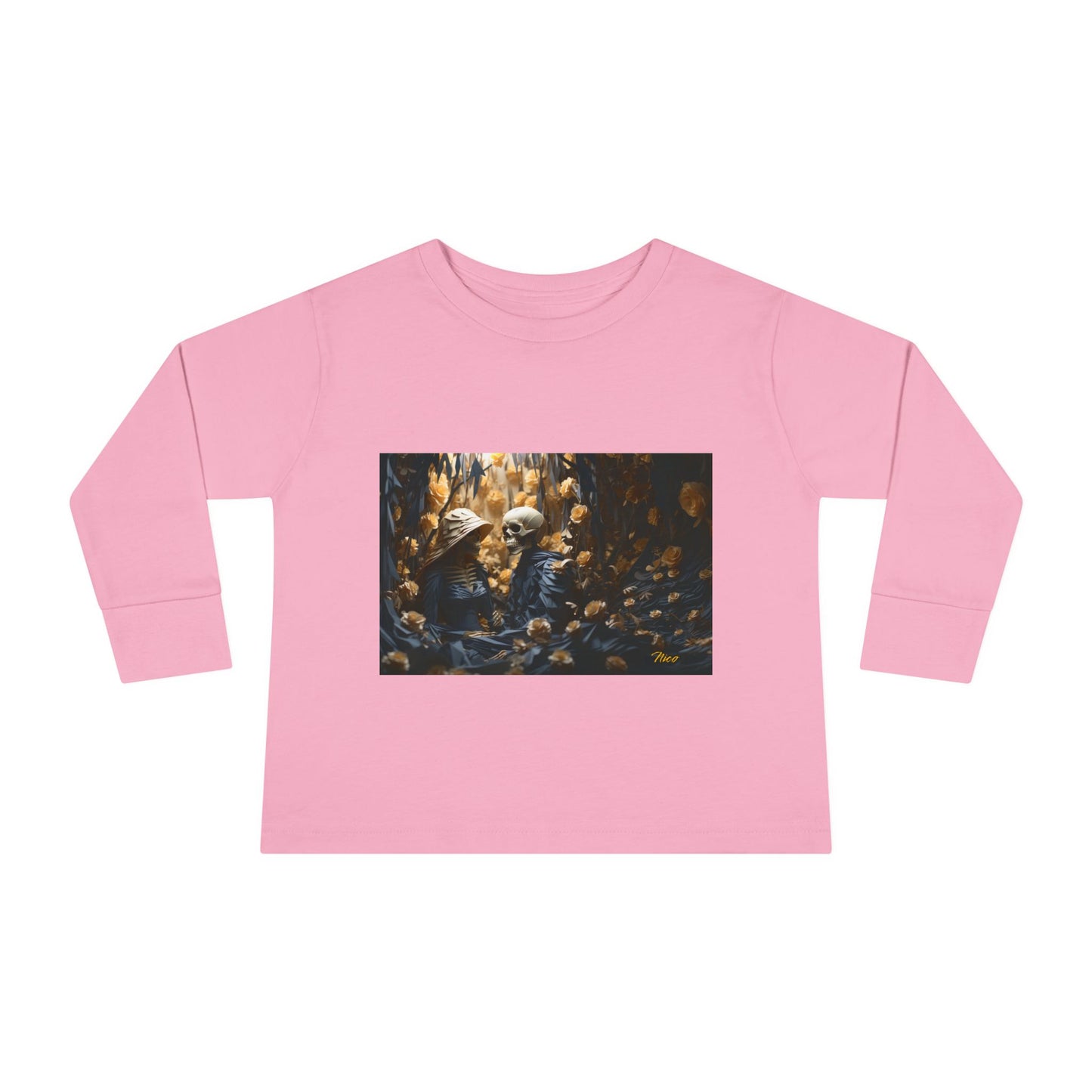 Halloween 2024 Series Print #4 Toddler Long Sleeve Tee