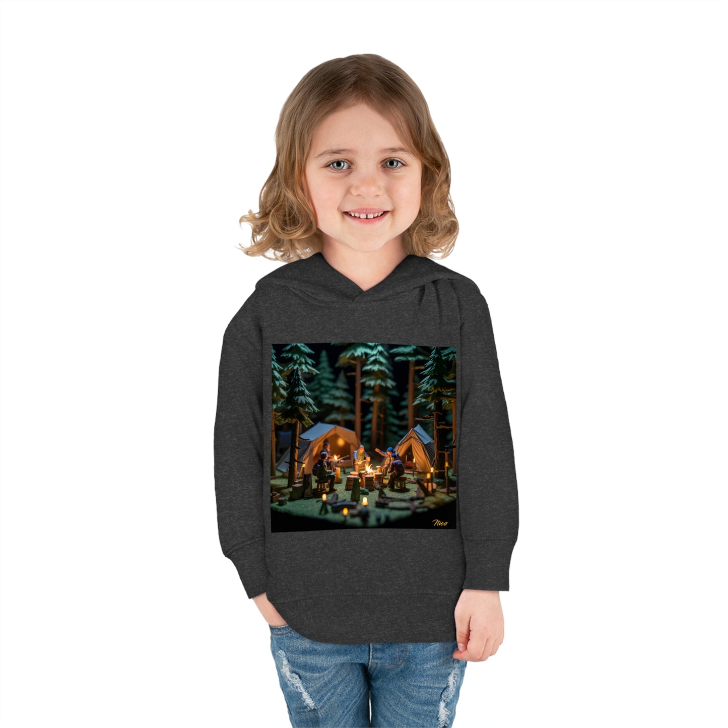 Under The Starry Skies Series Print #10 Toddler Pullover Fleece Hoodie