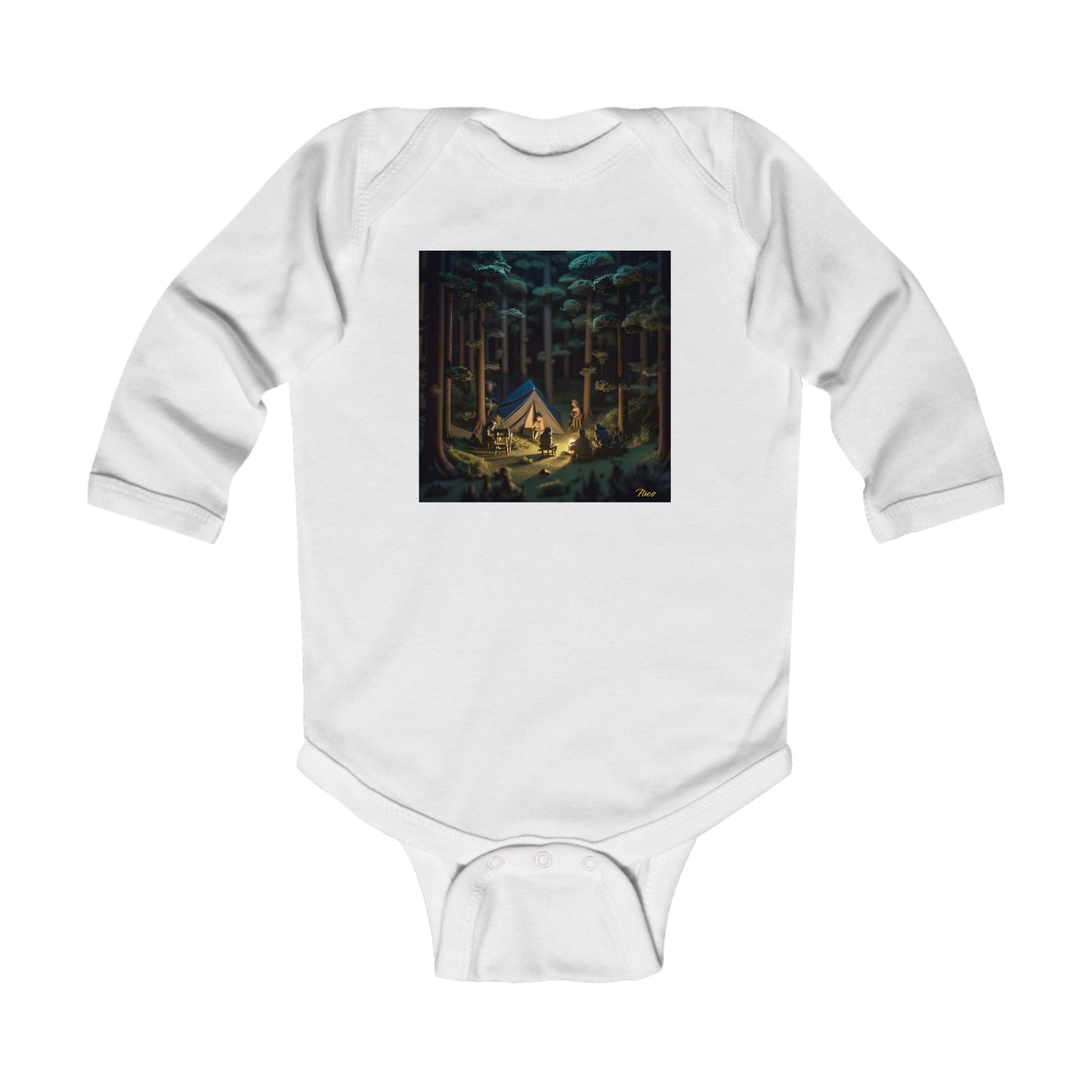 Under The Starry Skies Series Print #6 Infant Long Sleeve Bodysuit