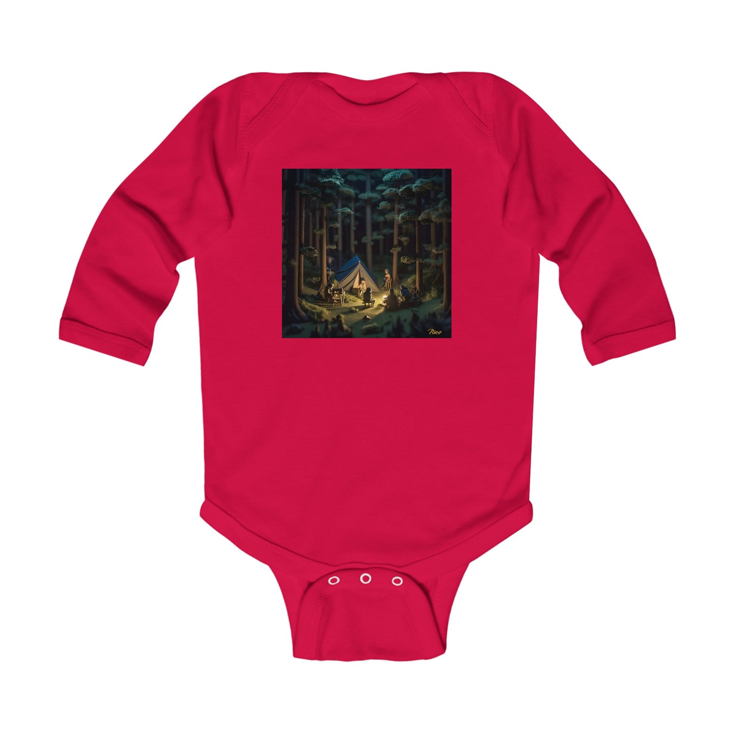 Under The Starry Skies Series Print #6 Infant Long Sleeve Bodysuit