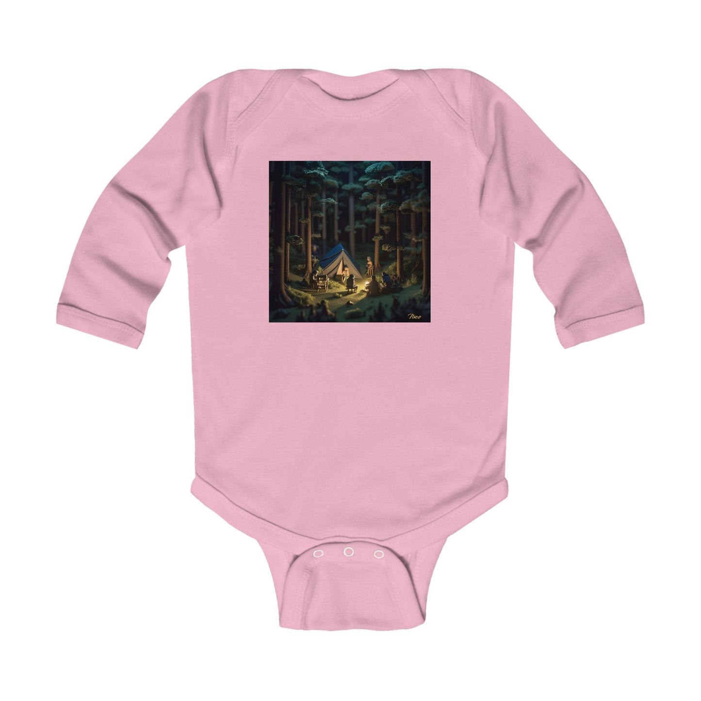 Under The Starry Skies Series Print #6 Infant Long Sleeve Bodysuit