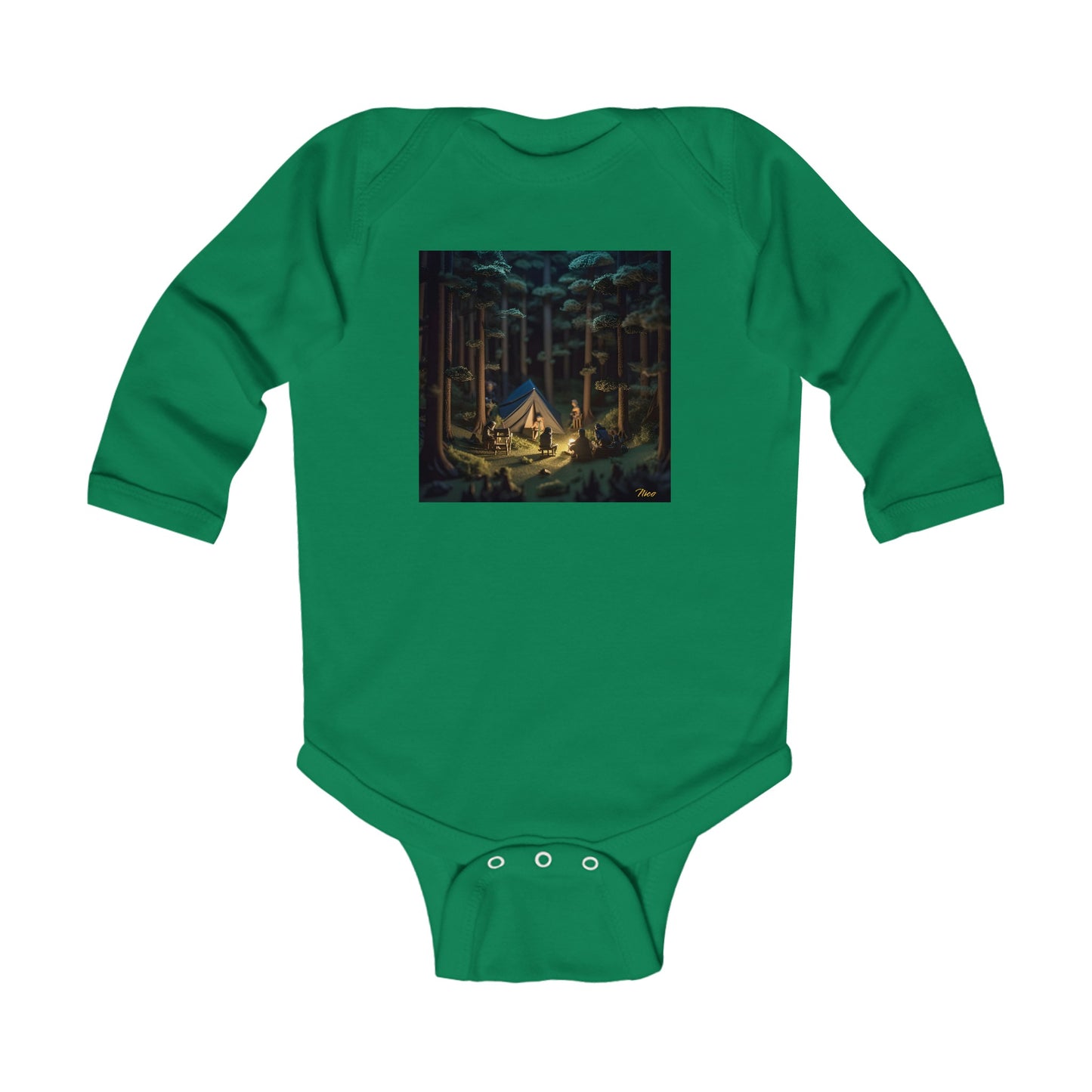 Under The Starry Skies Series Print #6 Infant Long Sleeve Bodysuit