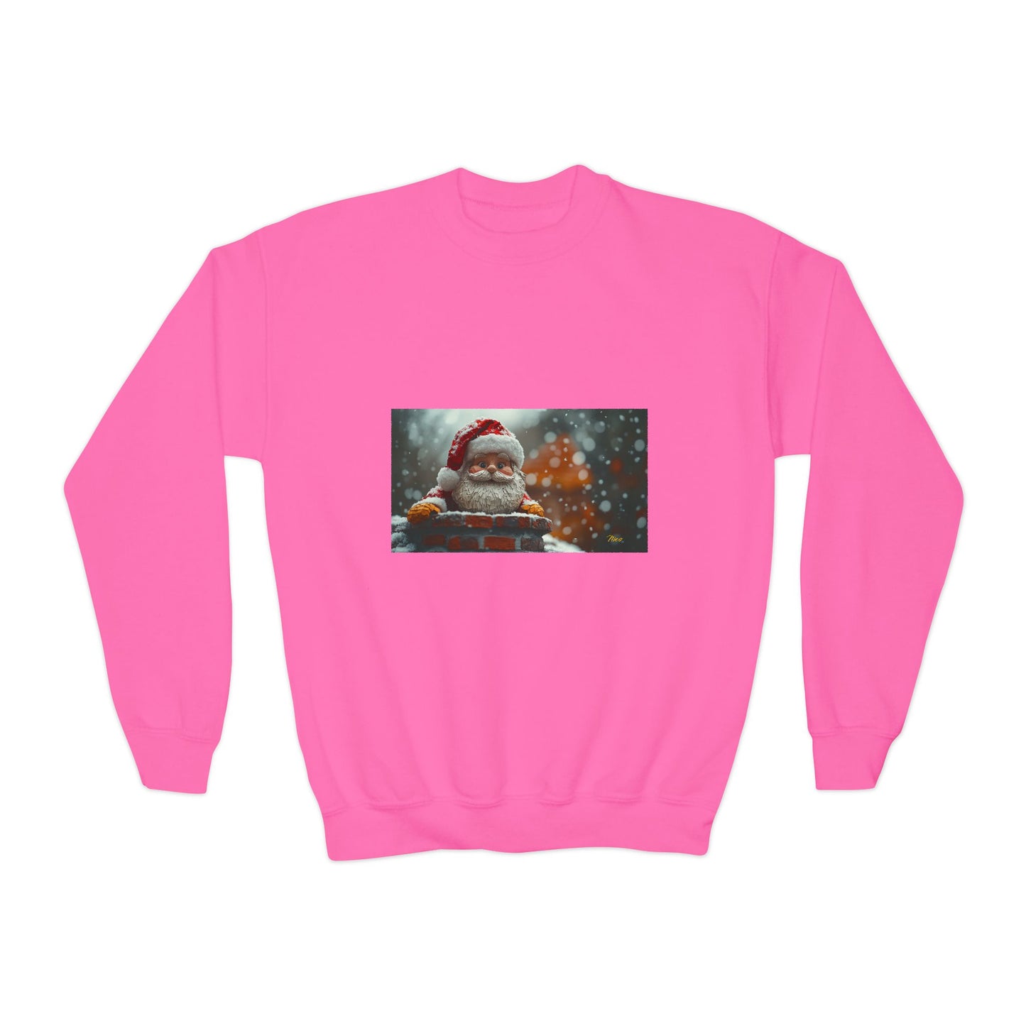 Chirstmas 2024 Series Print #6 Youth Crewneck Sweatshirt