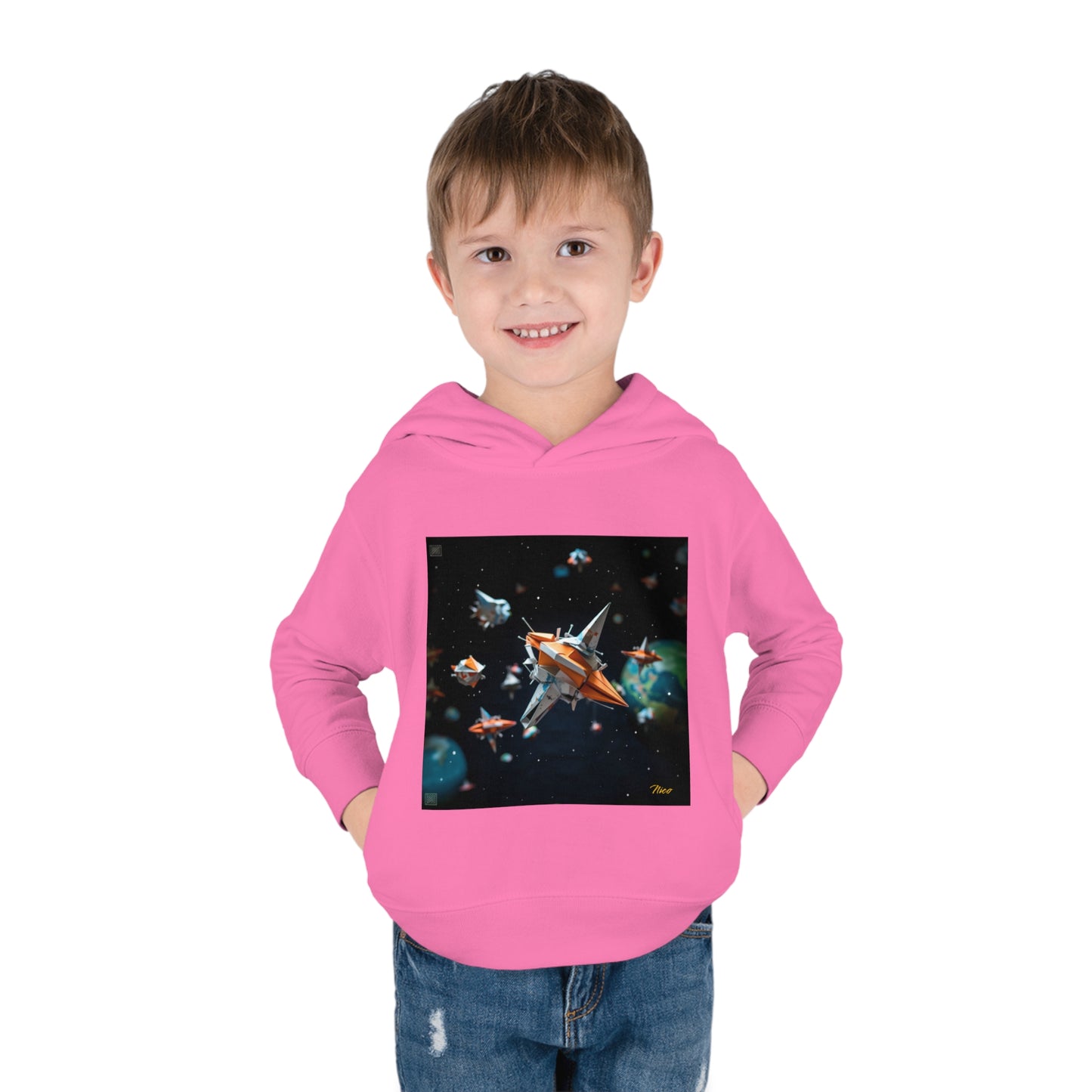 Elons' Dream Series Print #1 Toddler Pullover Fleece Hoodie