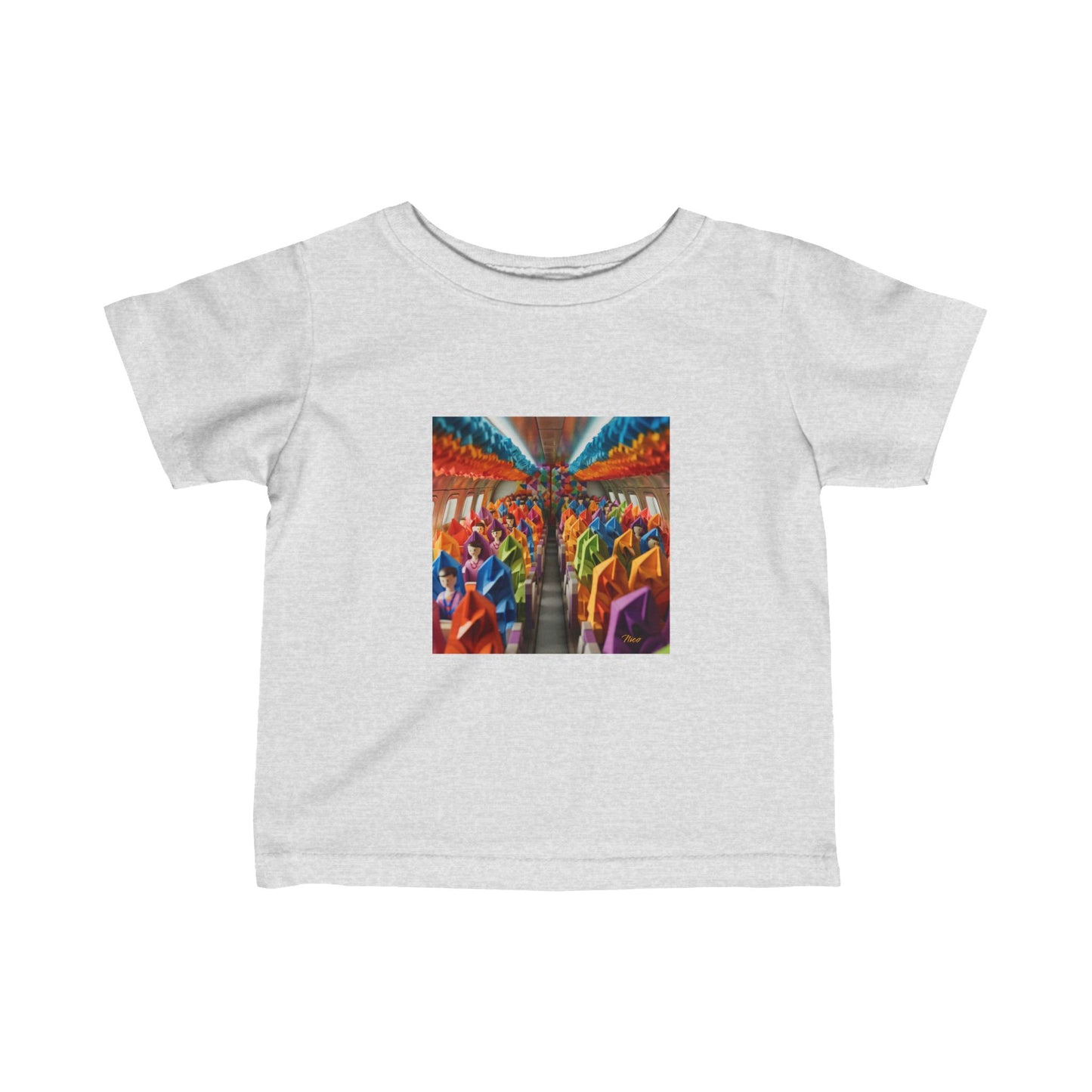 Frequent Flyer Miles Series Print #8 Infant Fine Jersey Tee