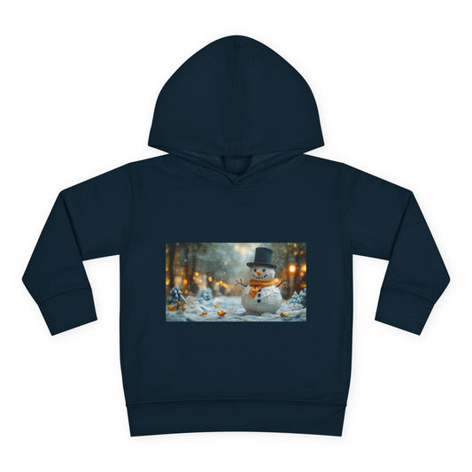 Chirstmas 2024 Series Print #11 Toddler Pullover Fleece Hoodie