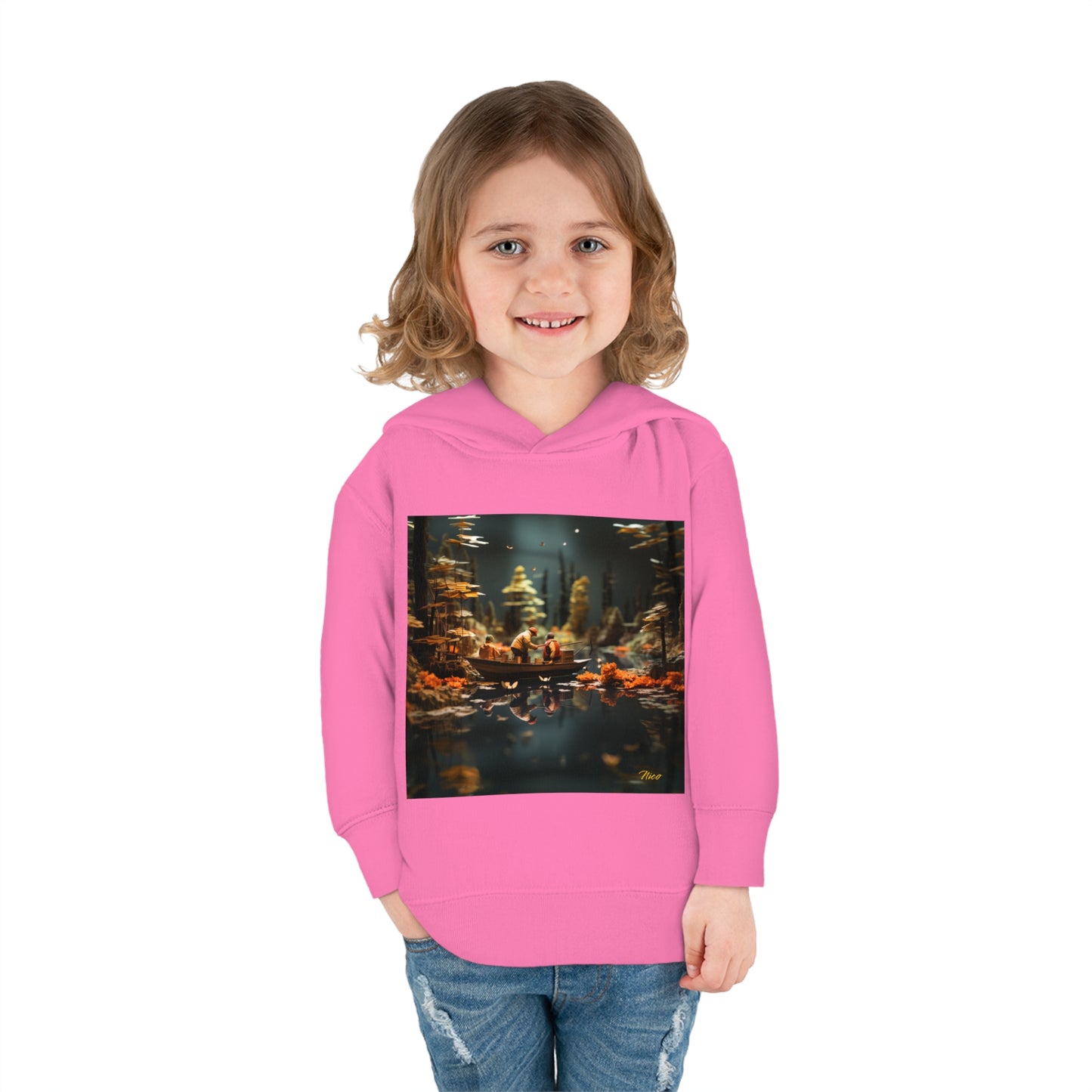 Born On A Bayou Series Print #10 Toddler Pullover Fleece Hoodie