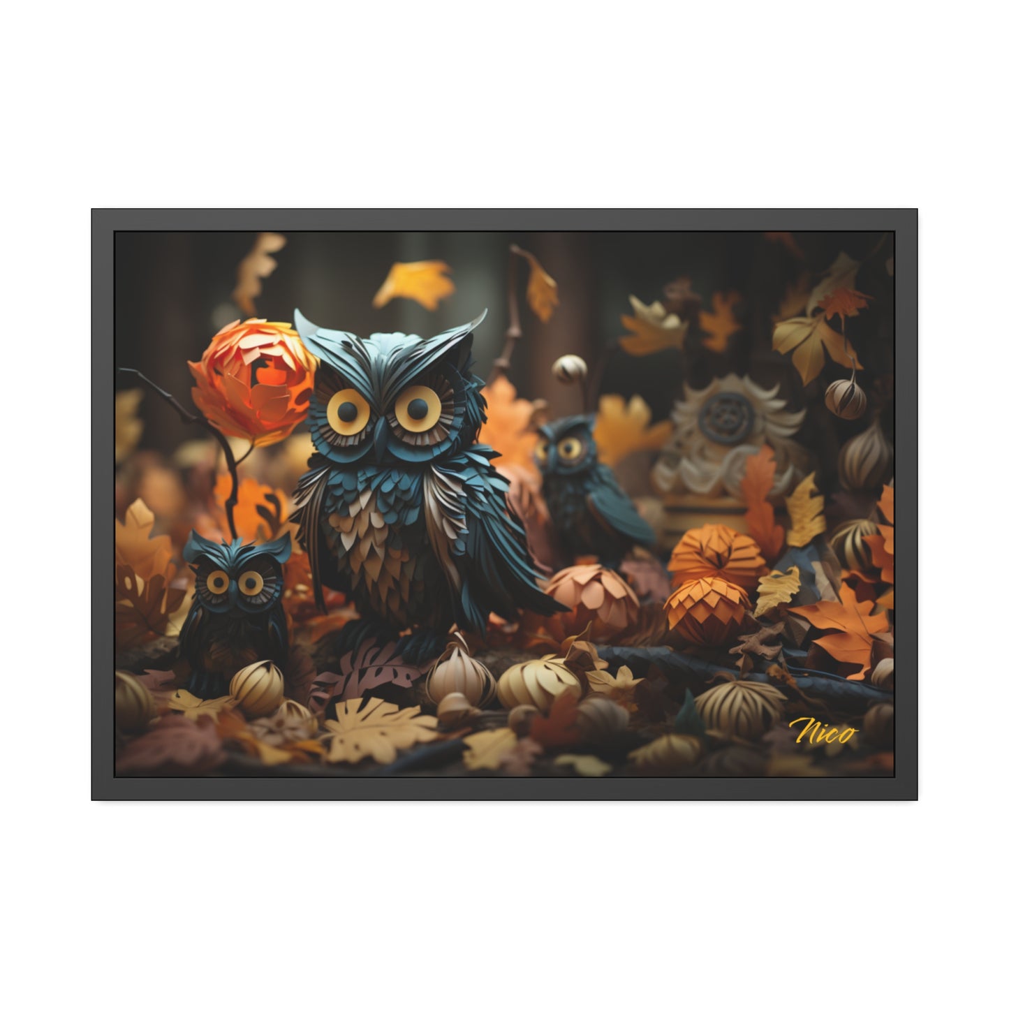 Halloween 2024 Series Print #8 - Framed Fine Art Paper Print