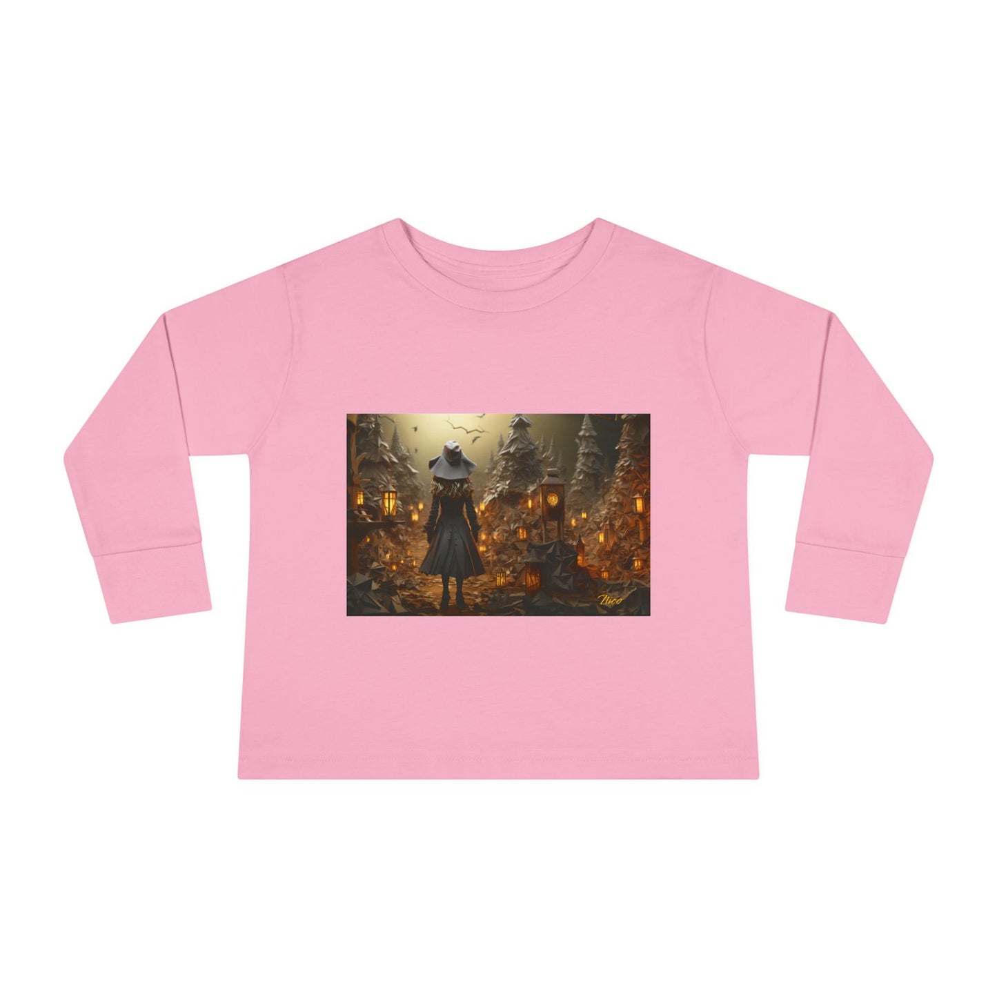 Halloween 2024 Series Print #3 Toddler Long Sleeve Tee