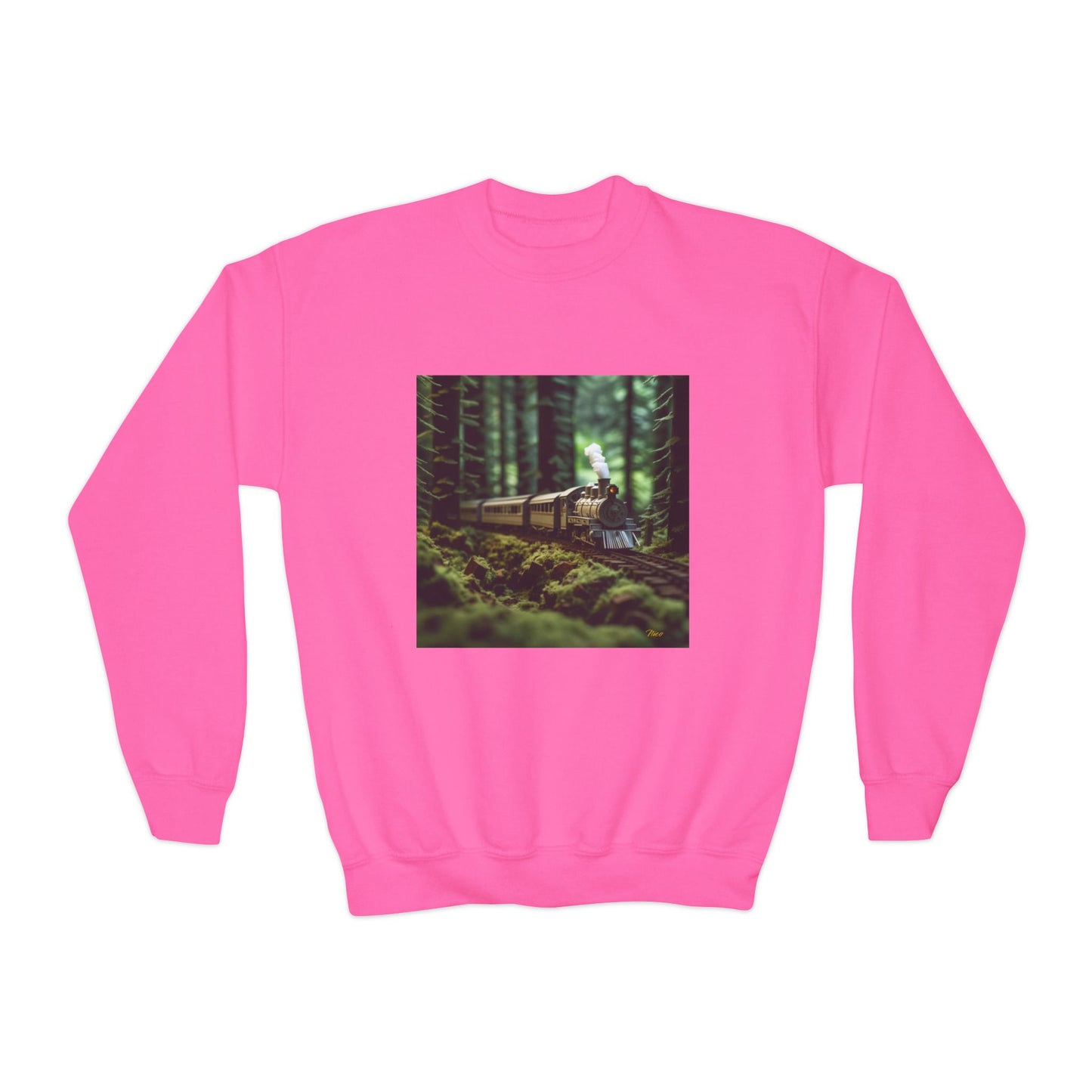 Orient Express Series Print #7 Youth Crewneck Sweatshirt