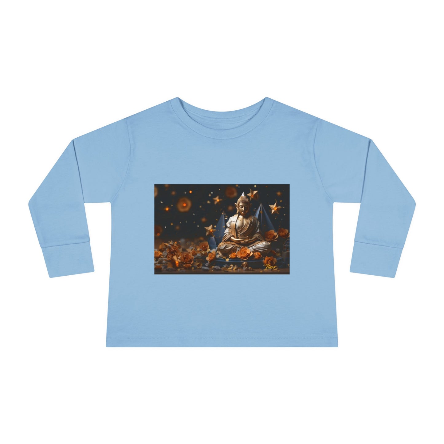 Ascending Buddha Series Print #5 Toddler Long Sleeve Tee