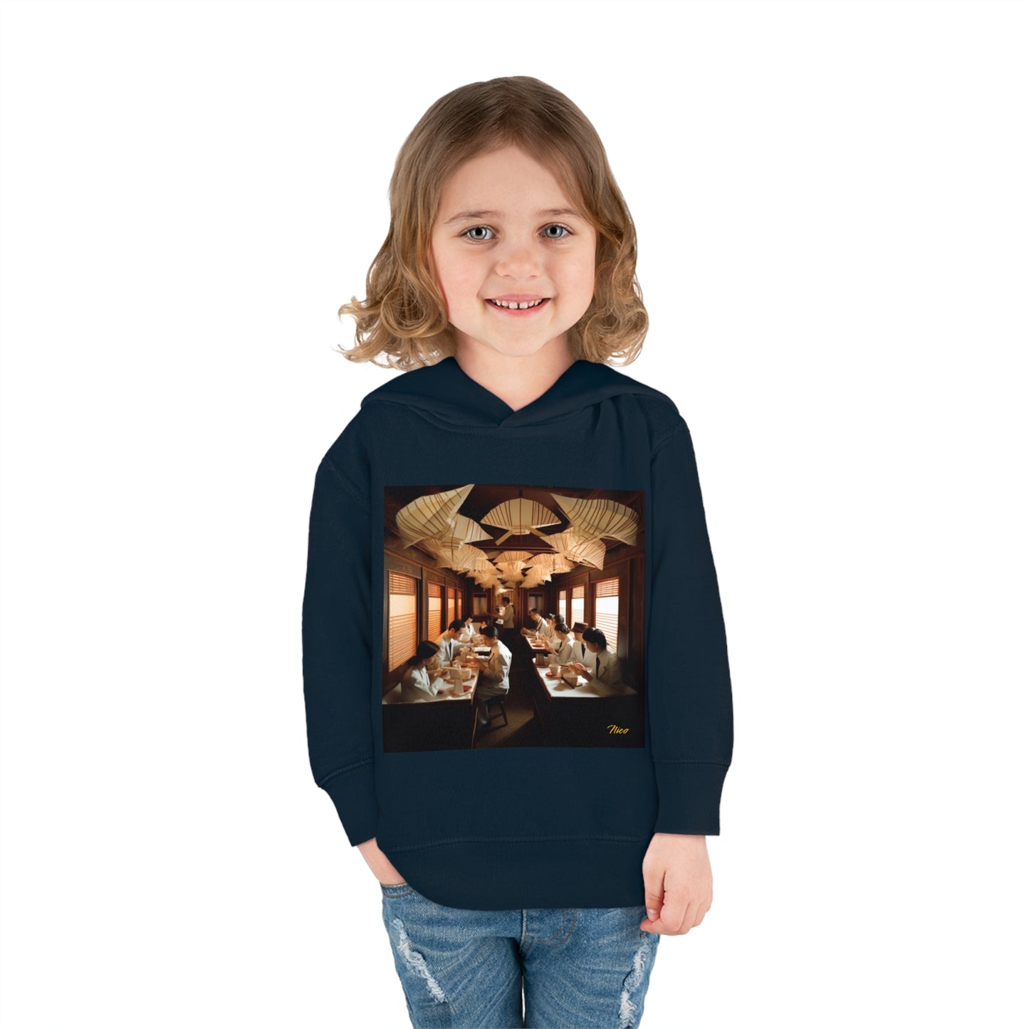 Orient Express Series Print #4 Toddler Pullover Fleece Hoodie