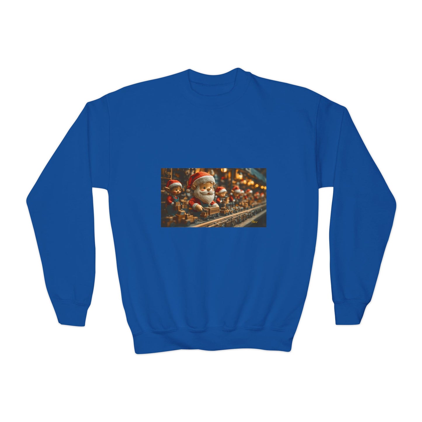 Chirstmas 2024 Series Print #3 Youth Crewneck Sweatshirt