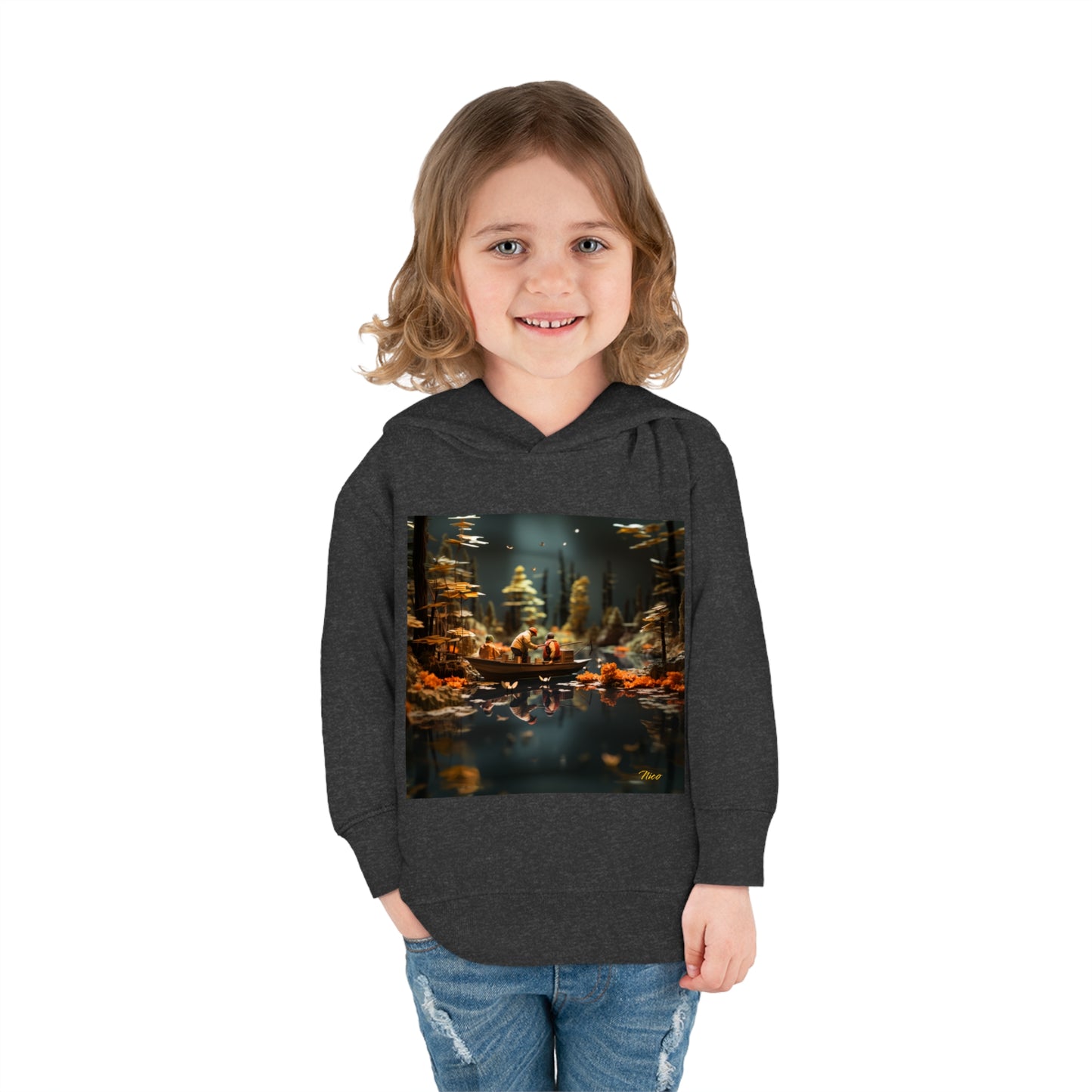 Born On A Bayou Series Print #10 Toddler Pullover Fleece Hoodie