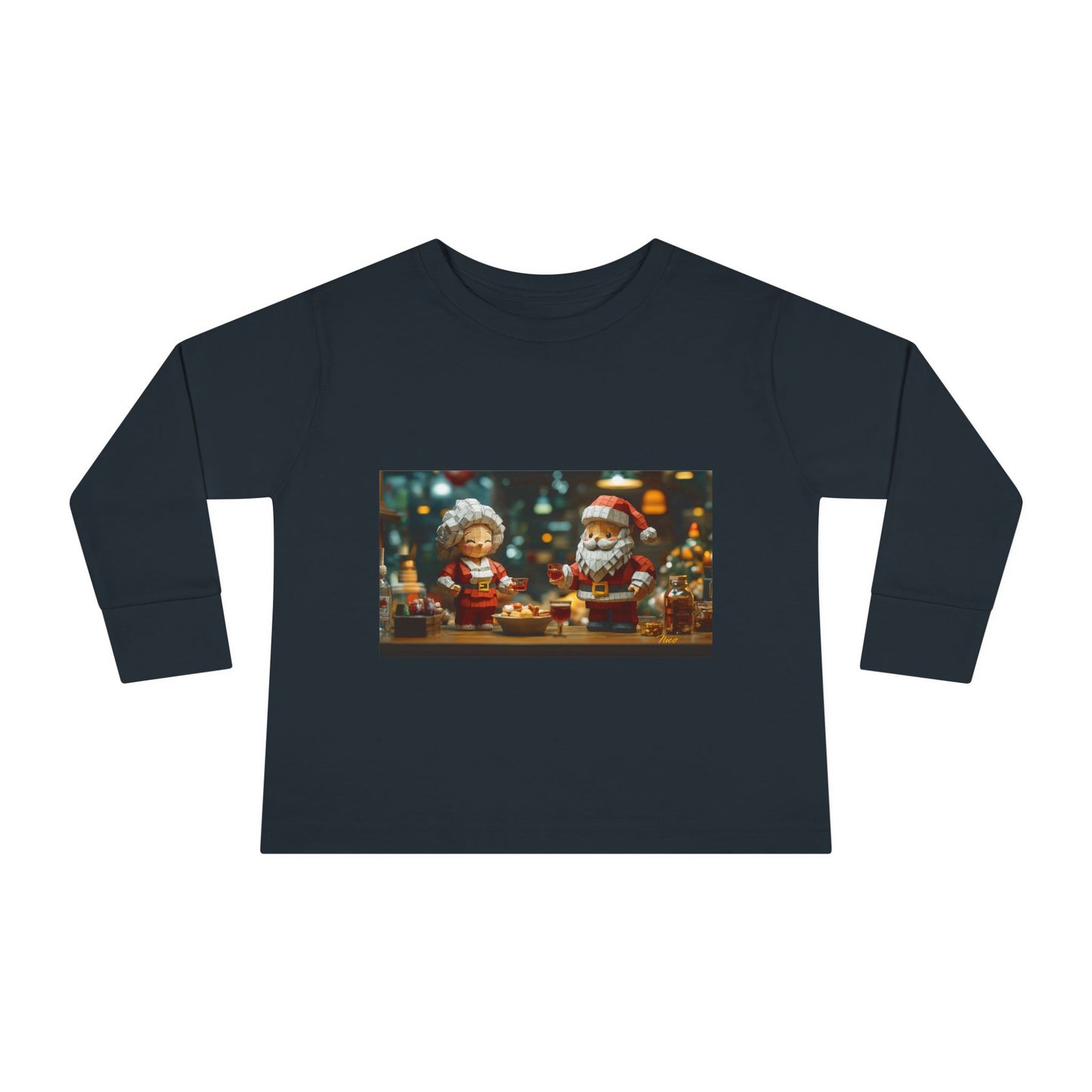 Chirstmas 2024 Series Print #2 Toddler Long Sleeve Tee