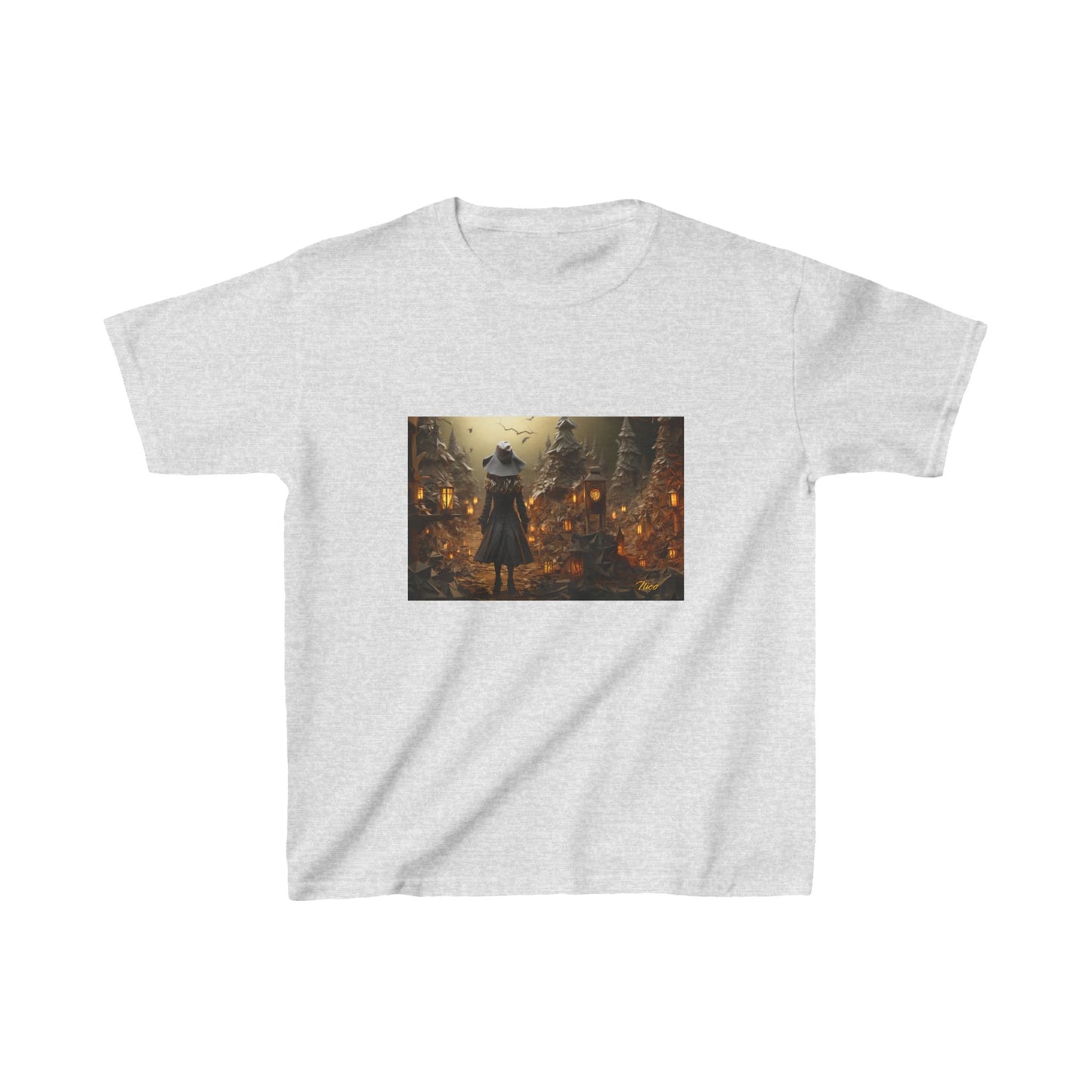 Halloween 2024 Series Print #3 Kids Heavy Cotton™ Tee