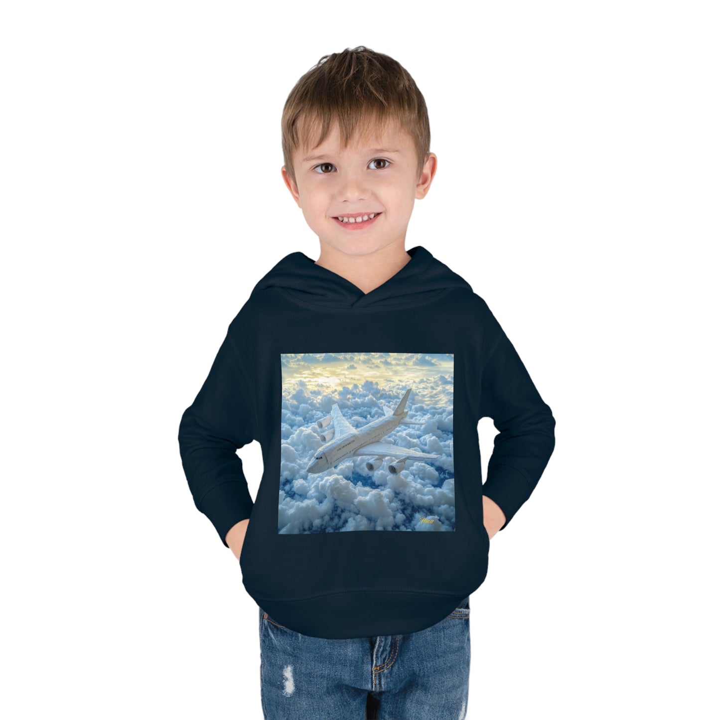 Frequent Flyer Miles Series Print #10 Toddler Pullover Fleece Hoodie