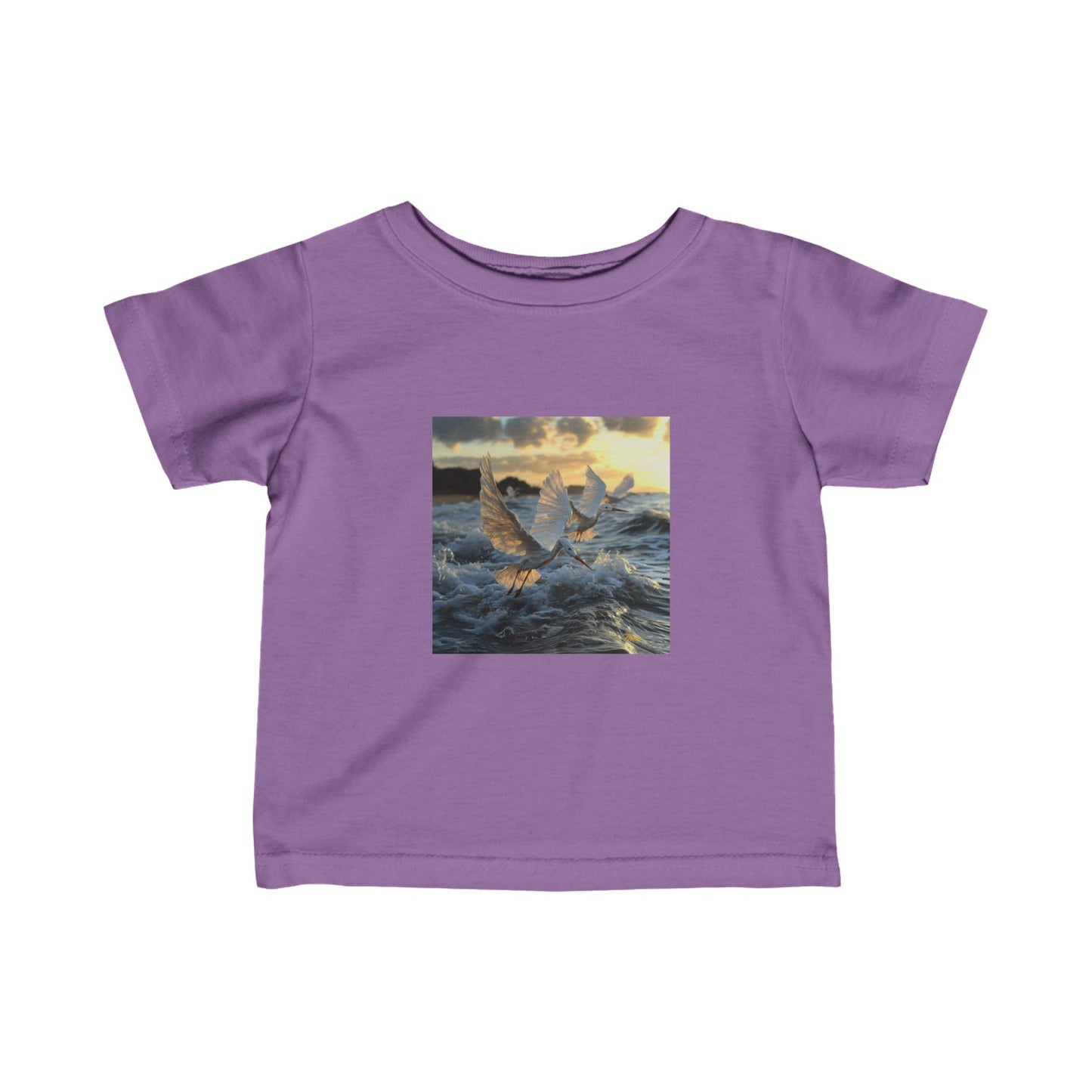 By The Seaside Series Print #10 Infant Fine Jersey Tee