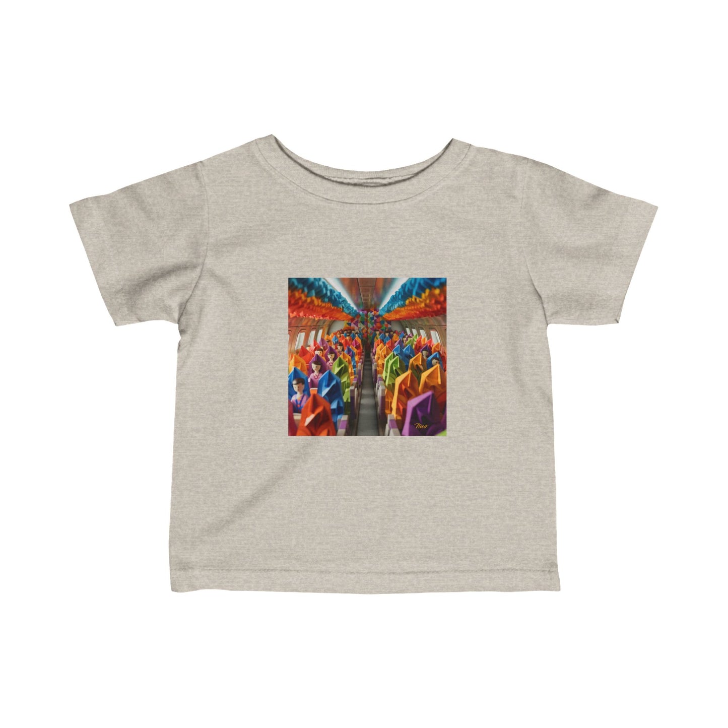 Frequent Flyer Miles Series Print #8 Infant Fine Jersey Tee