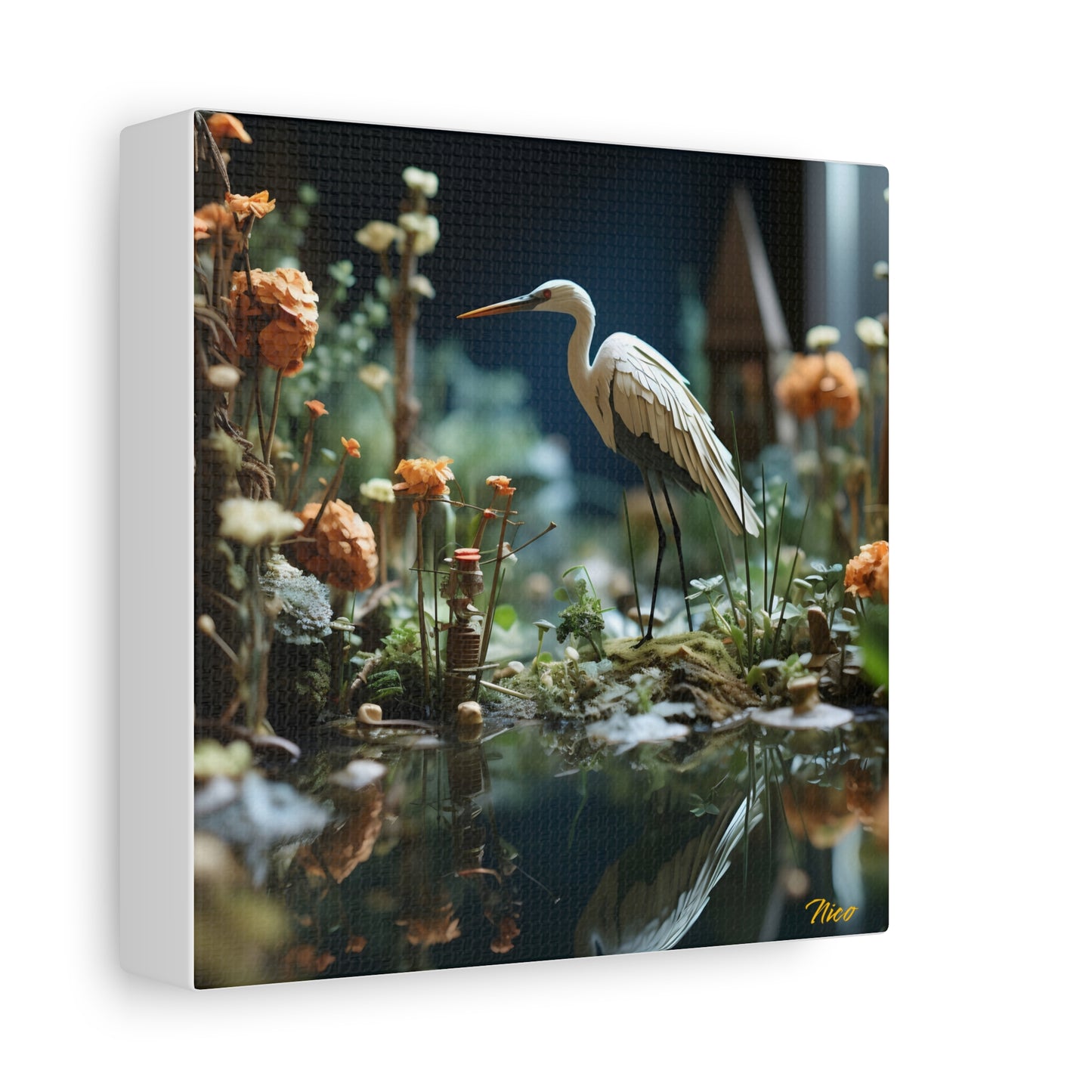 Born On A Bayou Print #1 - Streached Matte Canvas Print, 1.25" Thick