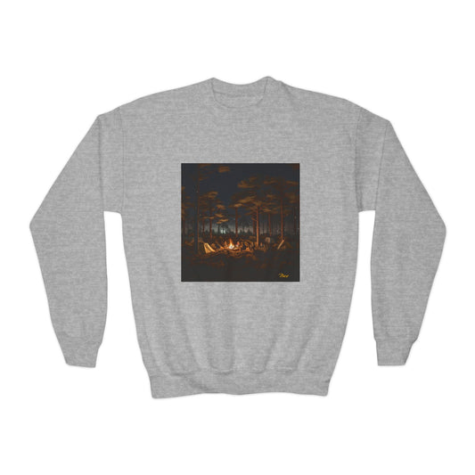 Under The Starry Skies Series Print #9 Youth Crewneck Sweatshirt