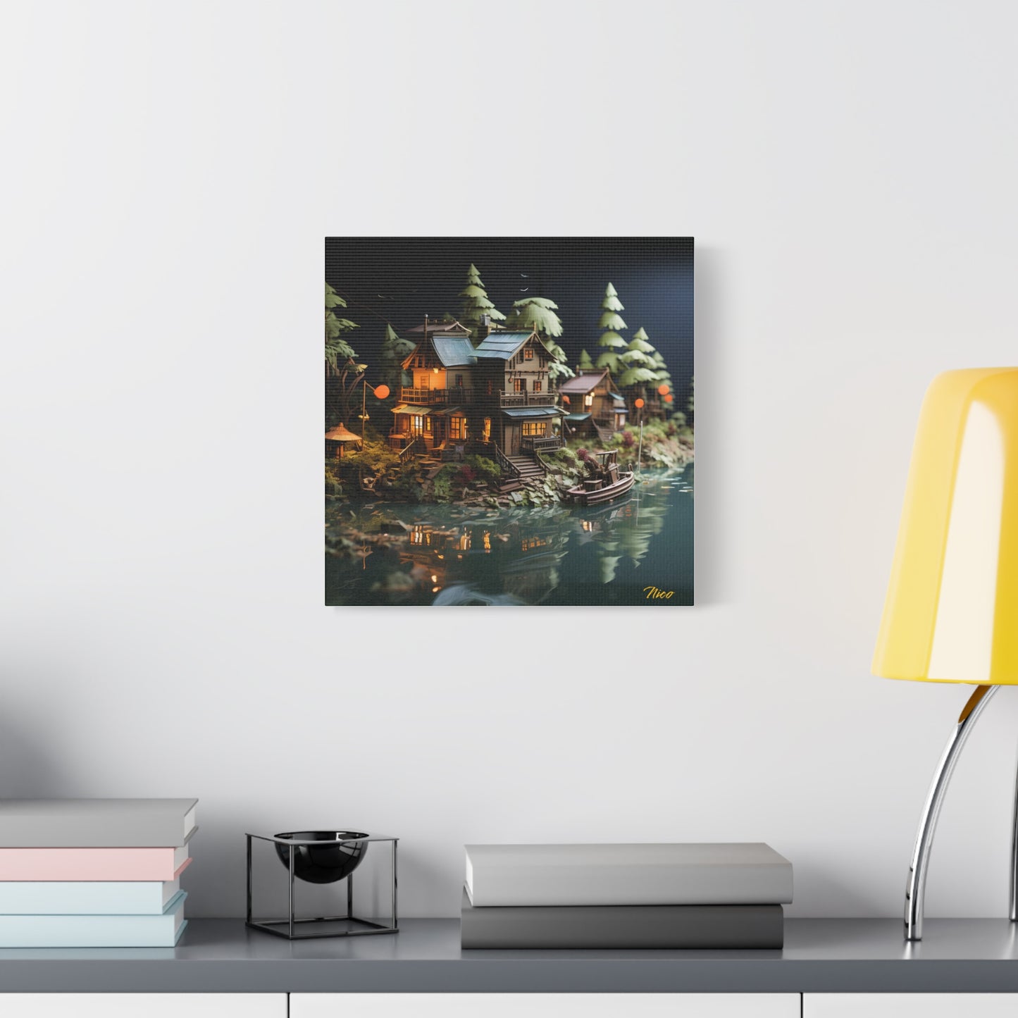 Born On A Bayou Print #8 - Streached Matte Canvas Print, 1.25" Thick