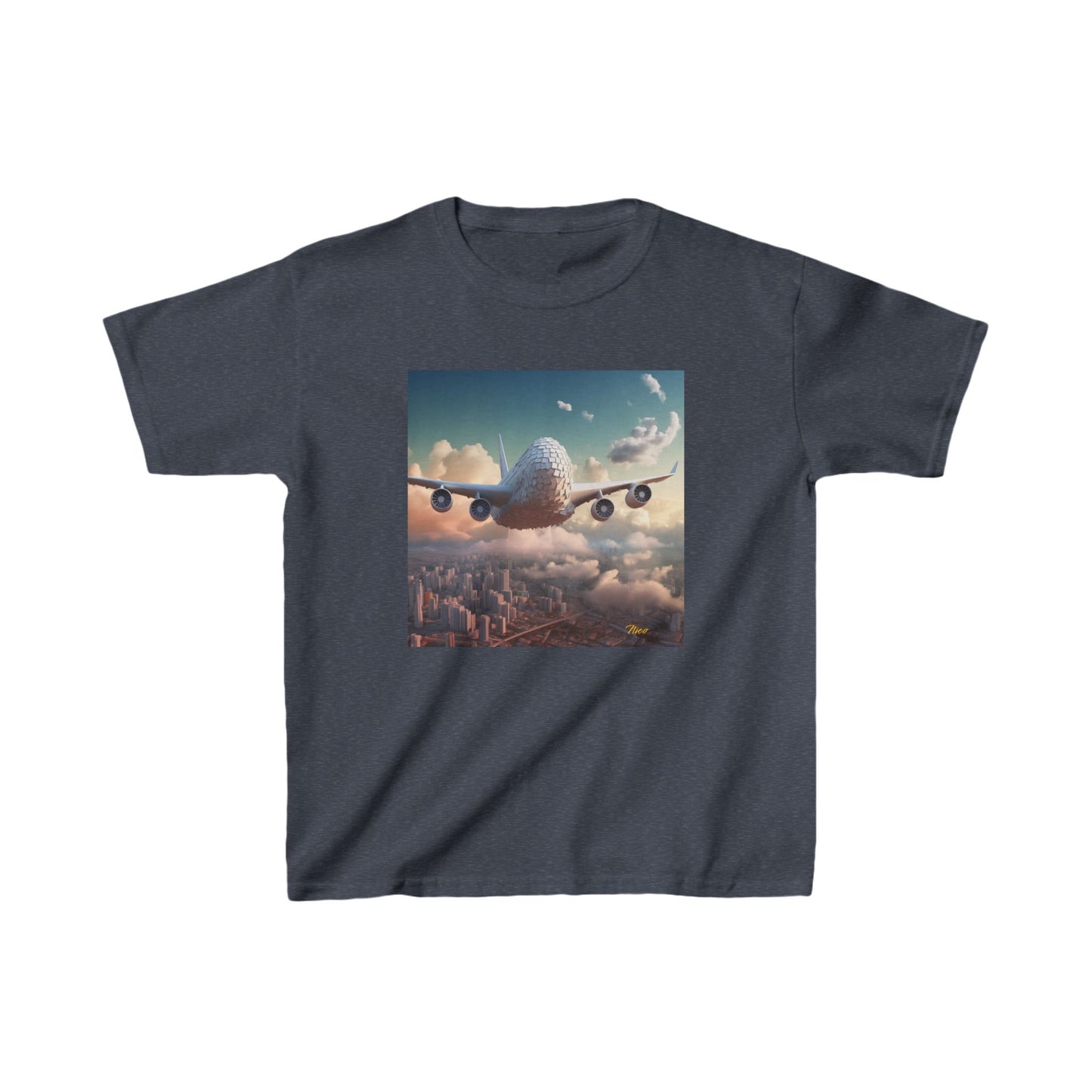 Frequent Flyer Miles Series Print #1 Kids Heavy Cotton™ Tee