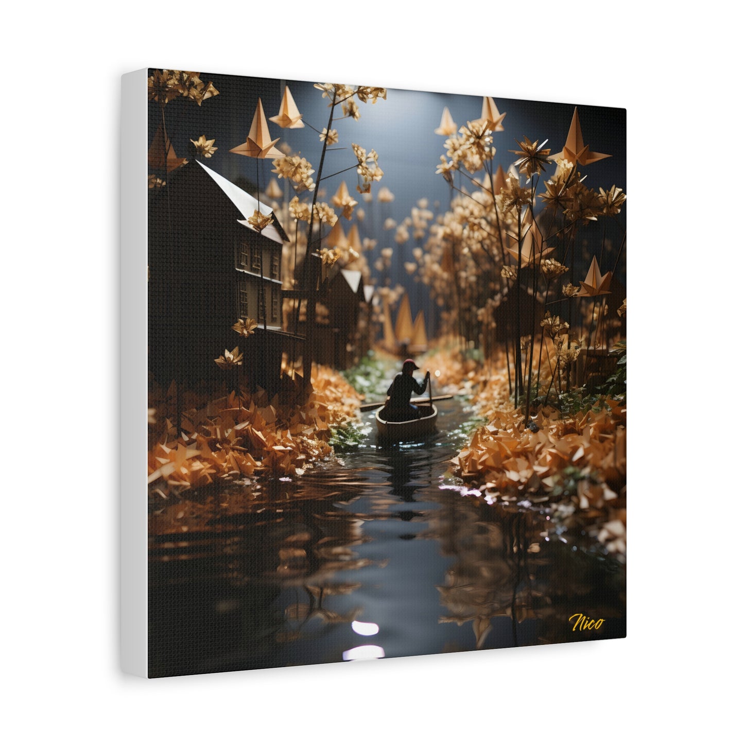 Born On A Bayou Print #5 - Streached Matte Canvas Print, 1.25" Thick